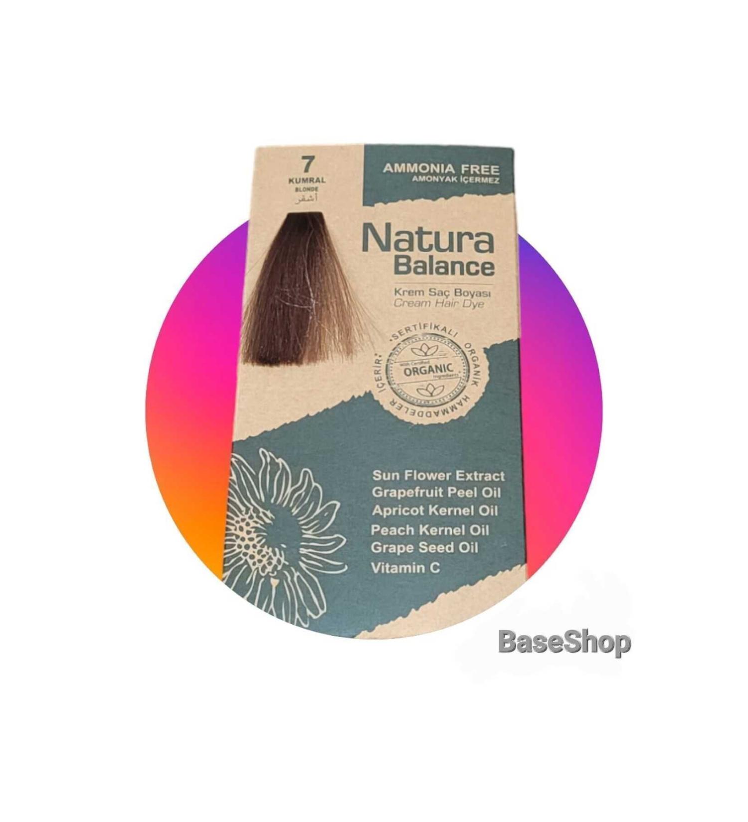 NATURABALANCE Natura Balance Ammonia-Free Hair Dye 7 Blonde