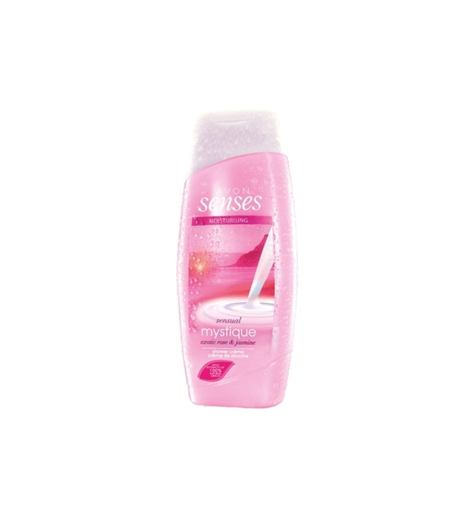 Oriflame Avon Senses Moisturising Sensual Mystique Rose and Jasmine Scented Moisturizing Creamy Shower Gel 250 Ml