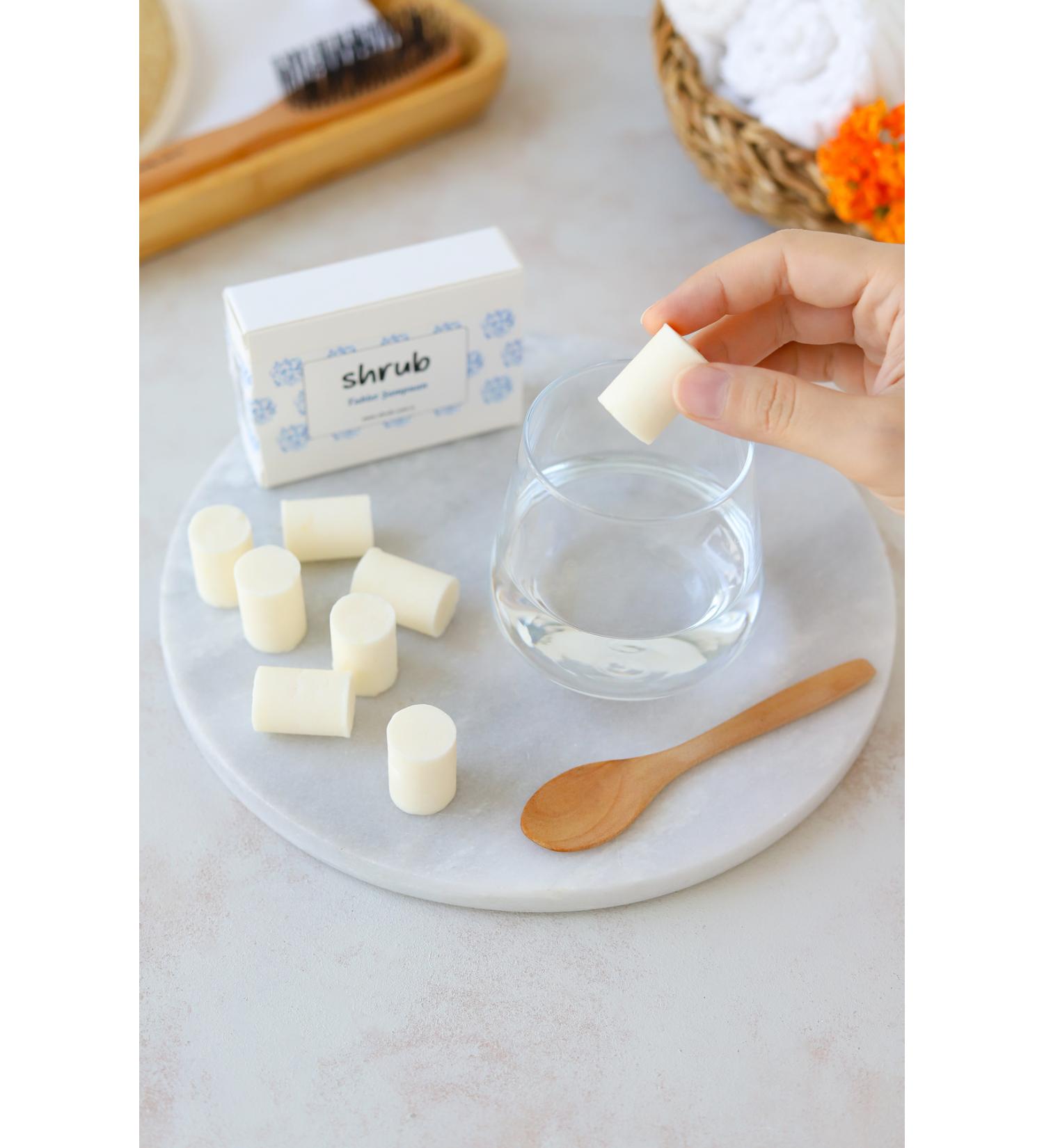 SHRUB TABLET SHAMPOO/NO MORE SHAMPOO CARRYING