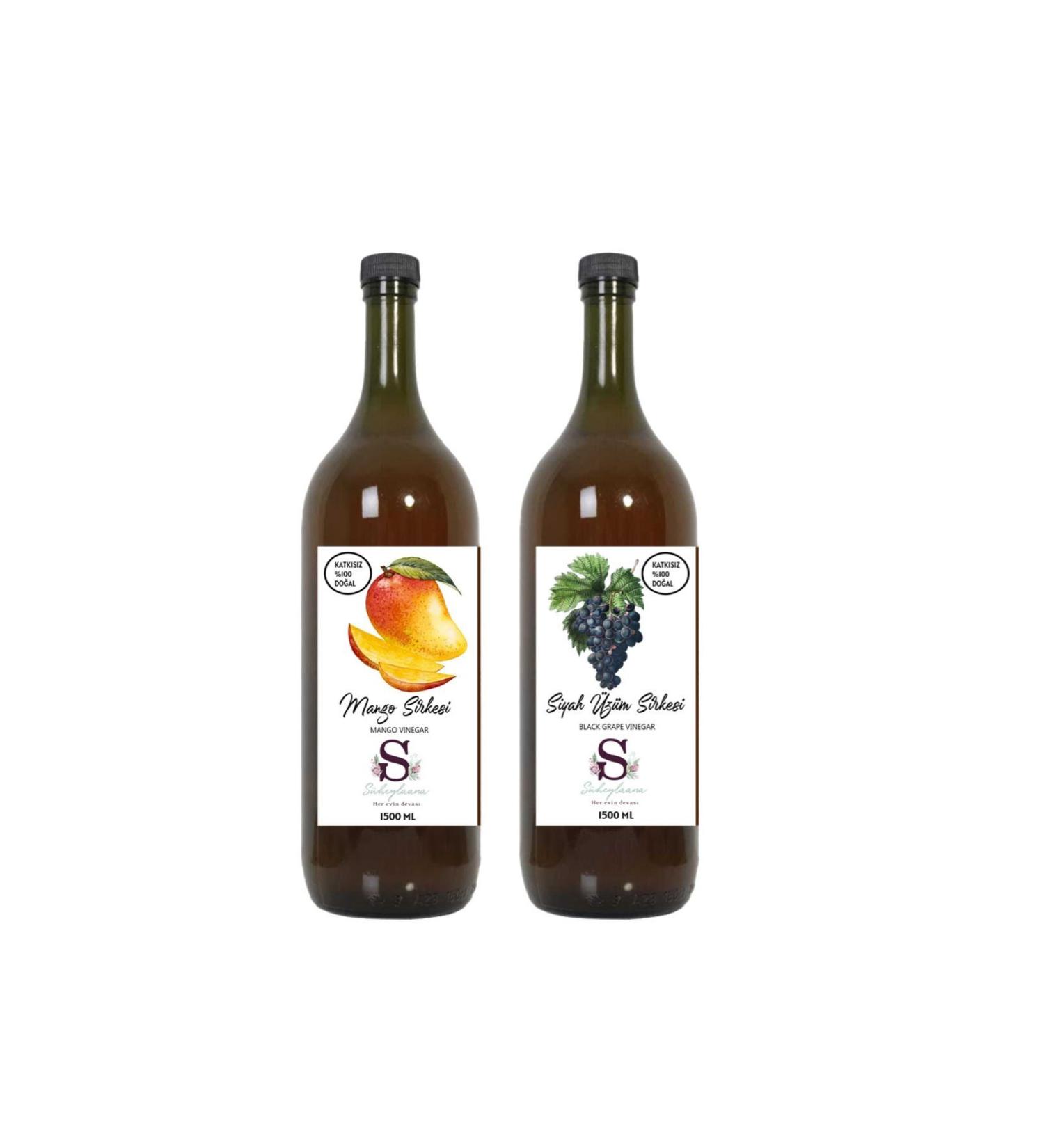 Suheylaana Natural Mango and Black Grape Vinegar 1500 ml