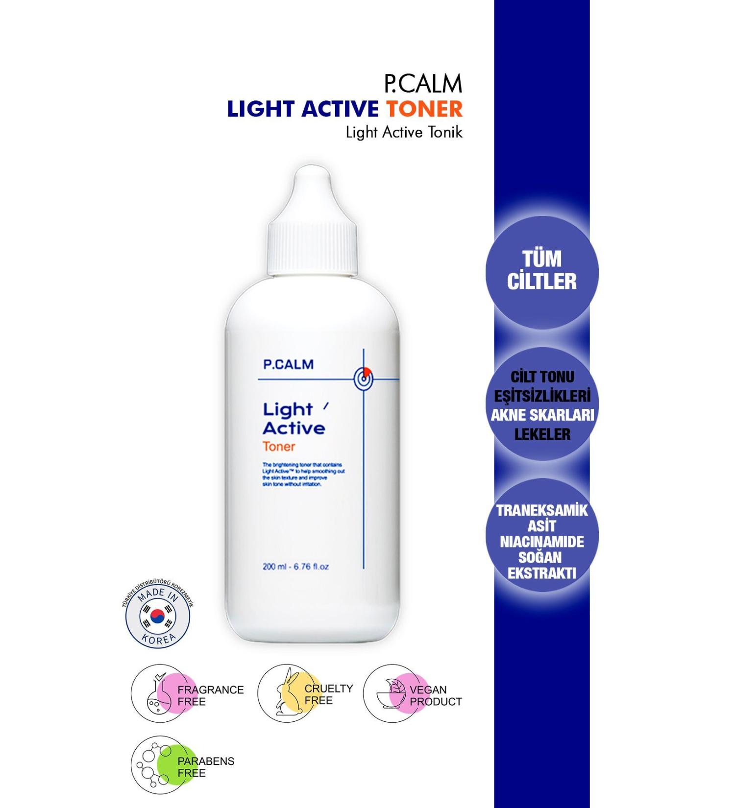 P Calm P.calm Acne Scar Anti-Scar and Anti-Blemish Renewing Light Active Tonic 200ml with Tranexamic Acid - Buy Online on GoSupps.com