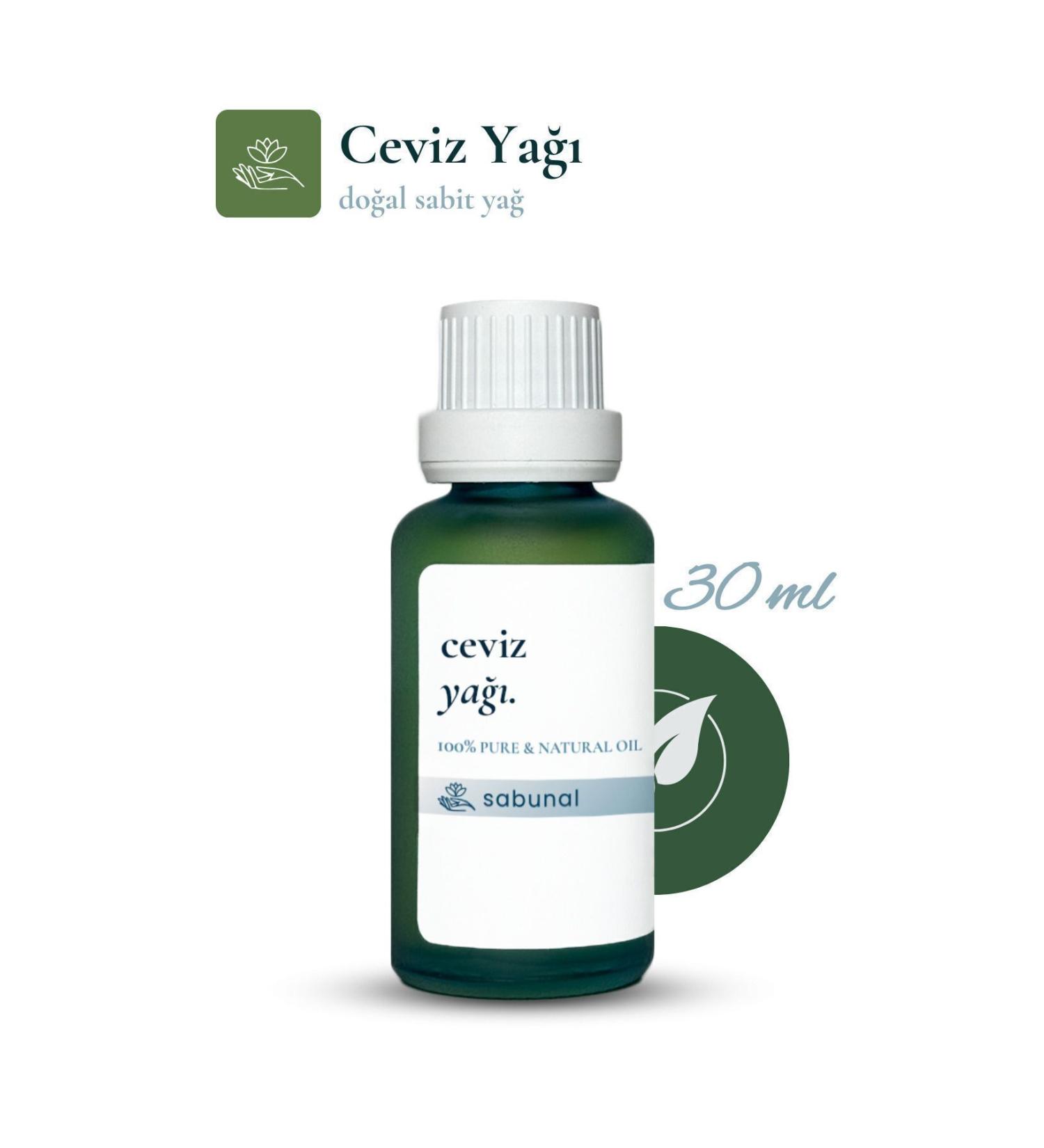 soapal Walnut Oil 30 ml Additive-Free 0 Natural Effective Oil for Lively and Bright Skin