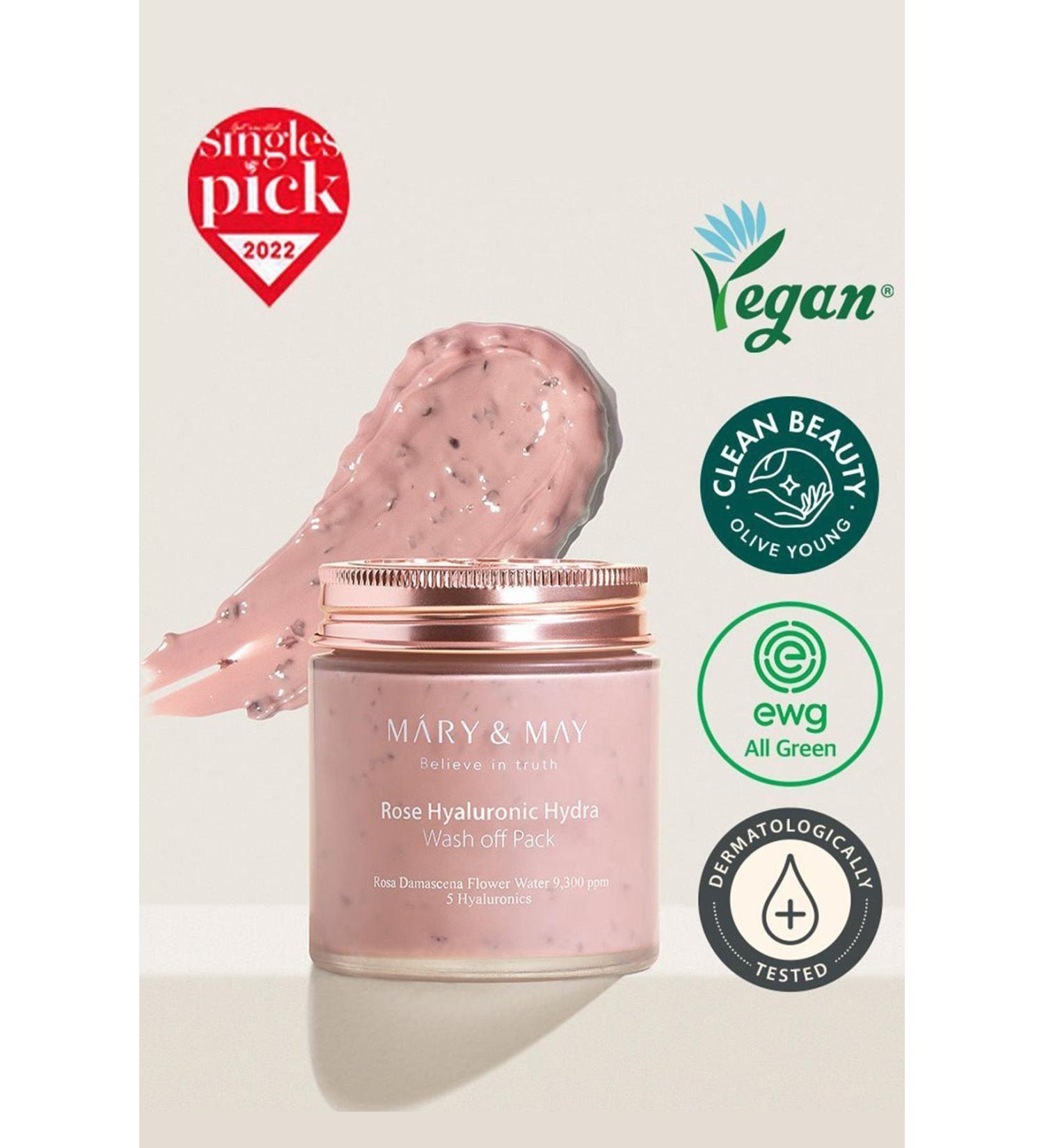 Mary May Rose Hyaluronic Intensive Moisture Skin Care Mask 125 Ml - Buy Online on GoSupps.com