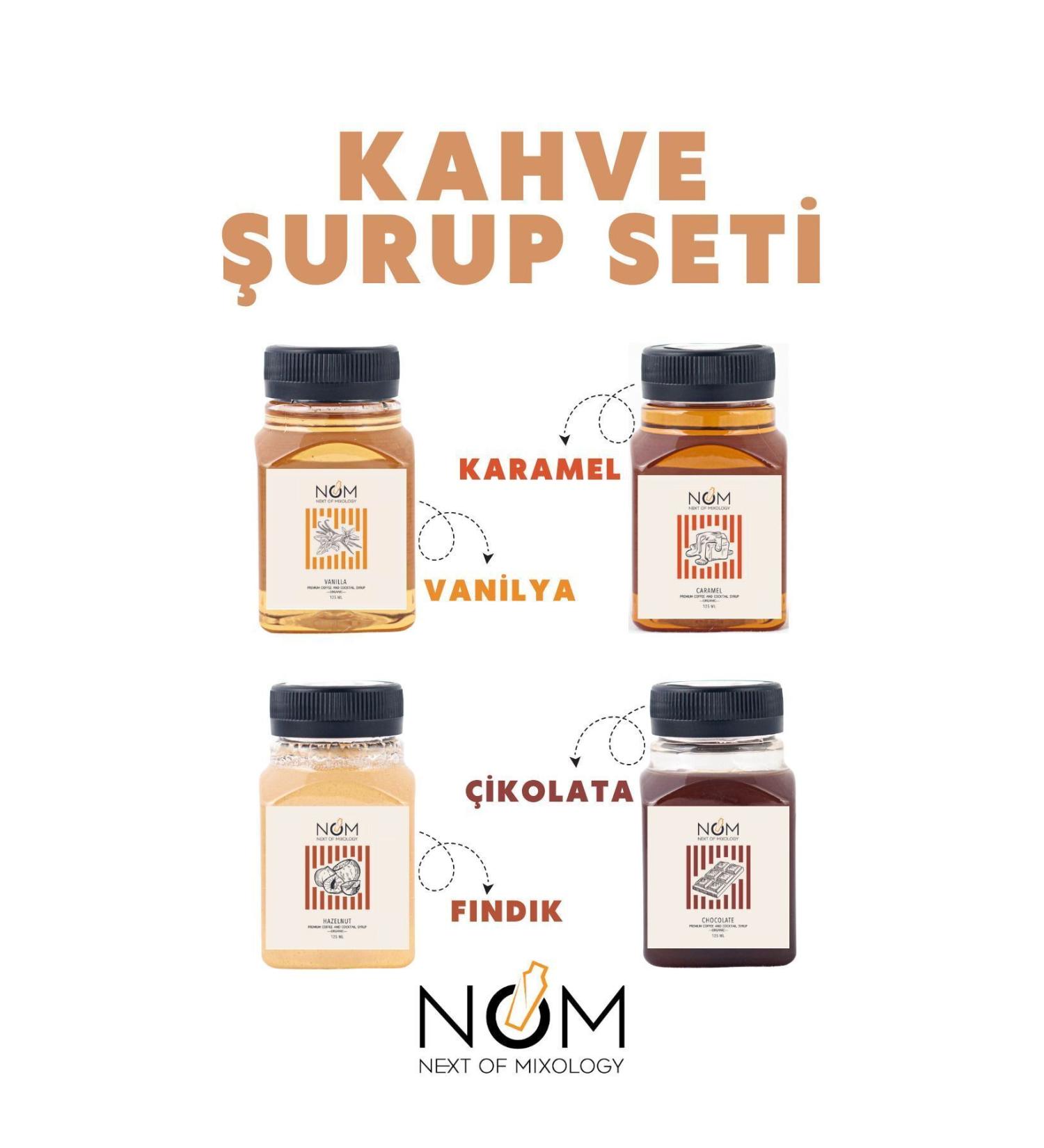 Next Of Mixology Coffee Syrup Set 125 ml X 4 - Buy Online on GoSupps.com