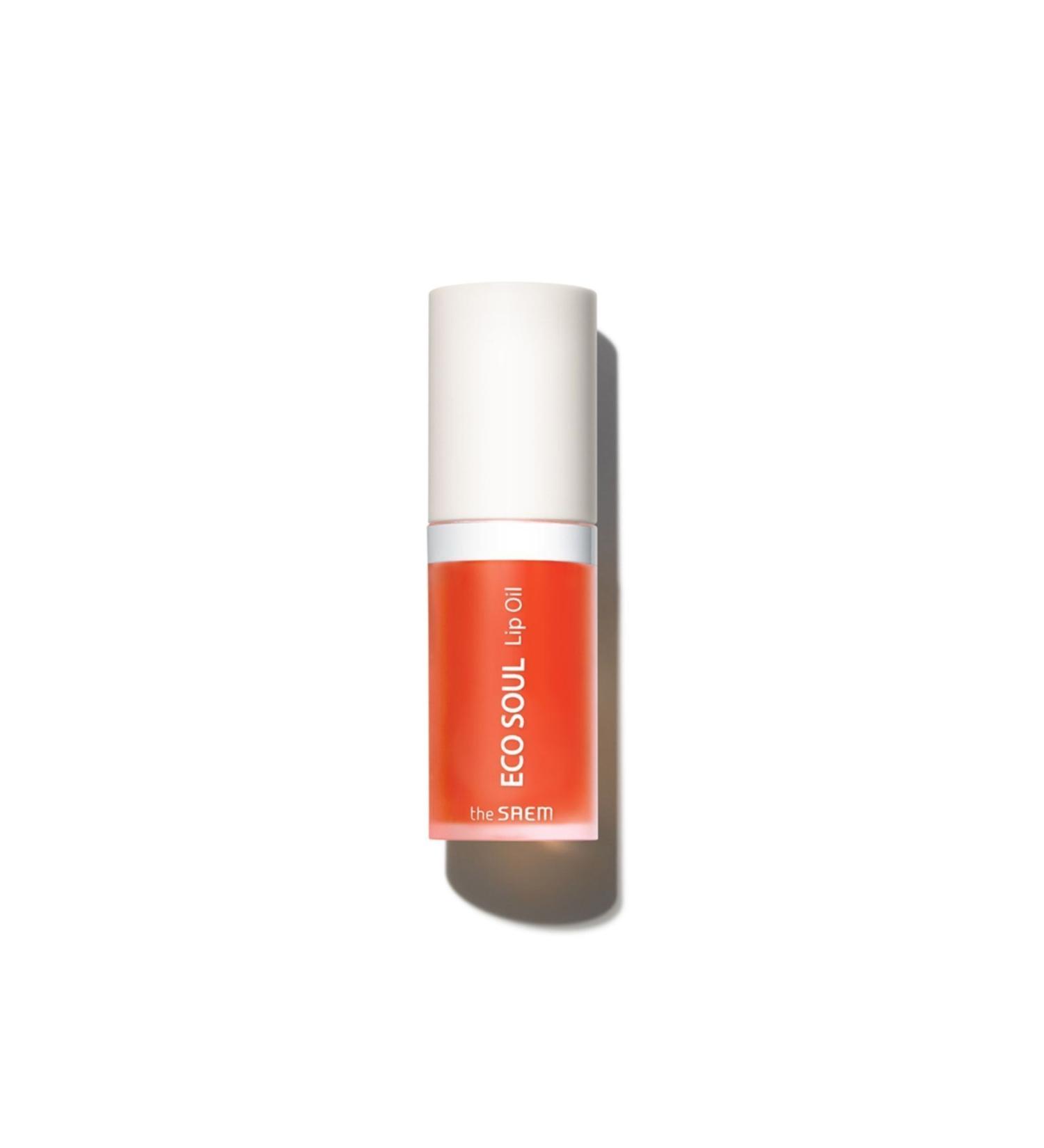 The Saem Plump Lip Oil - Eco Soul Lip Oil - Grapefruit
