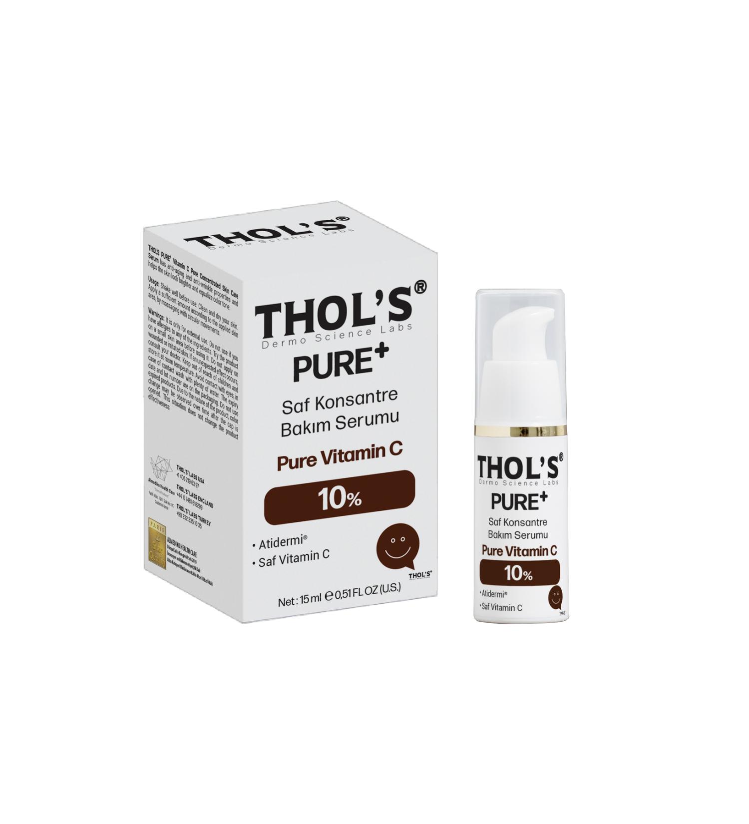 THOLS THOL'S PURE+ Pure Vitamin C 10% - 15 ml (TB54) Care Serum