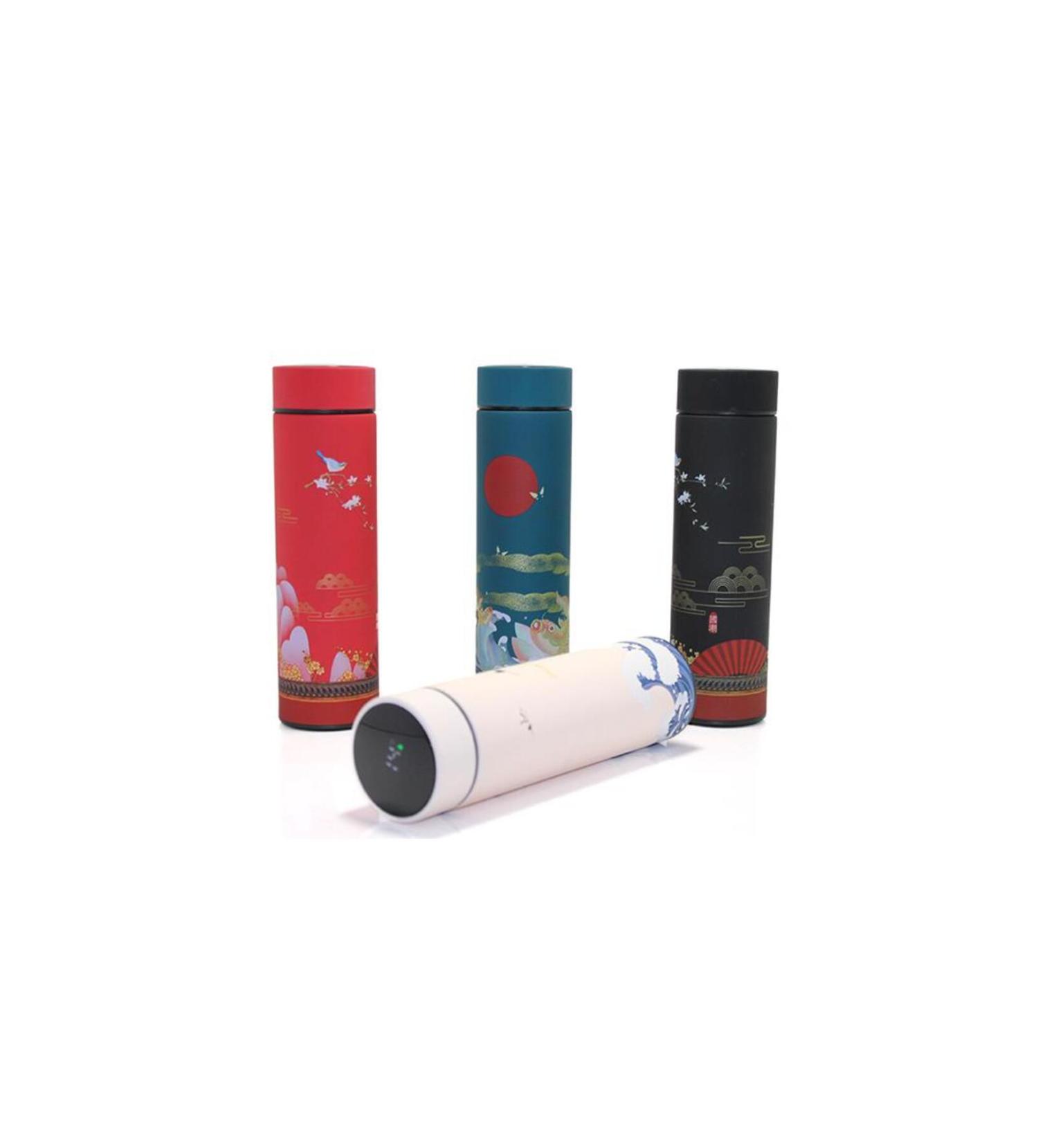 HBPAVM 1 Piece Digital Display Stainless Steel Thermos