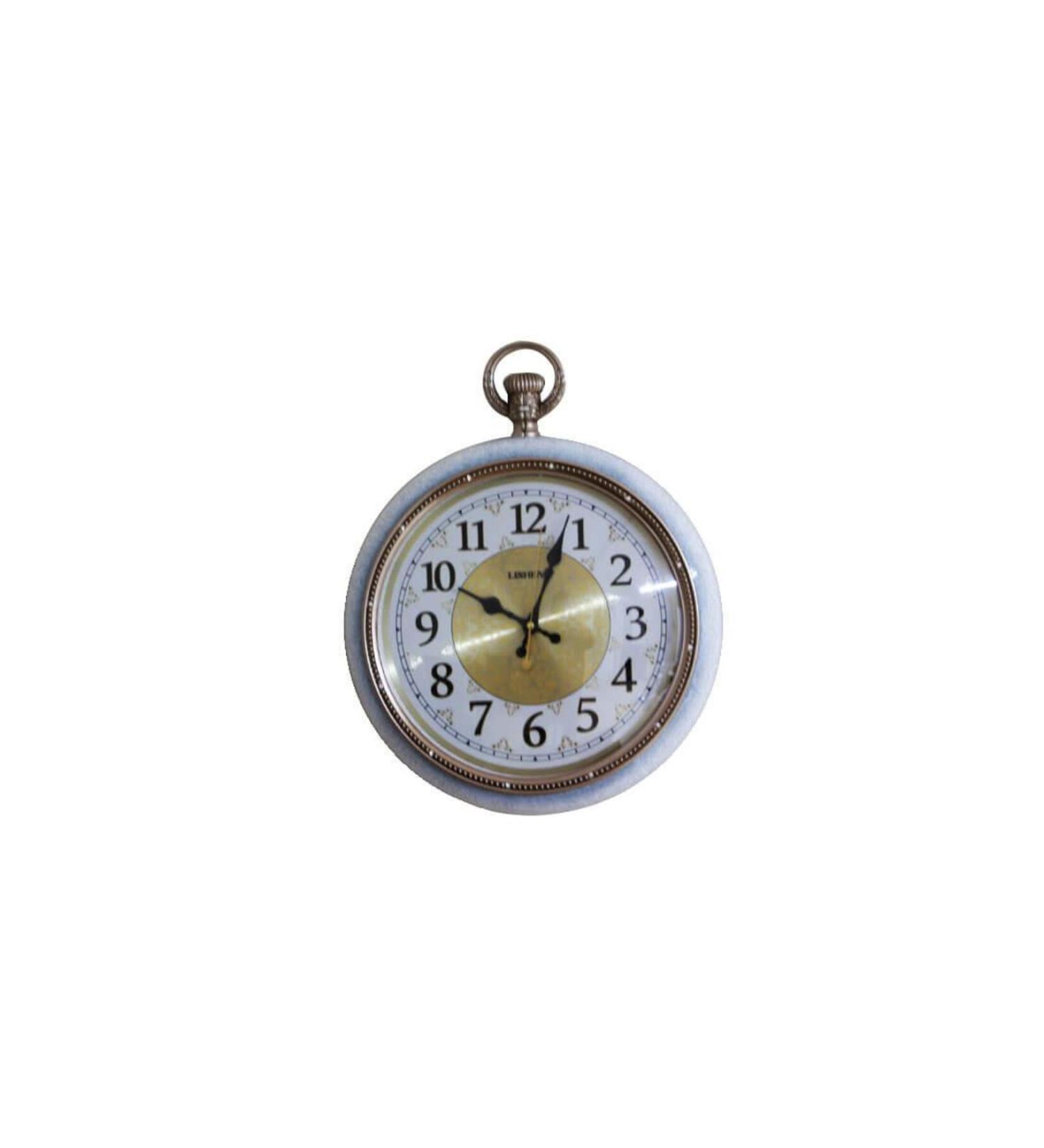 HBPAVM Round Wall Clock with Pendulum