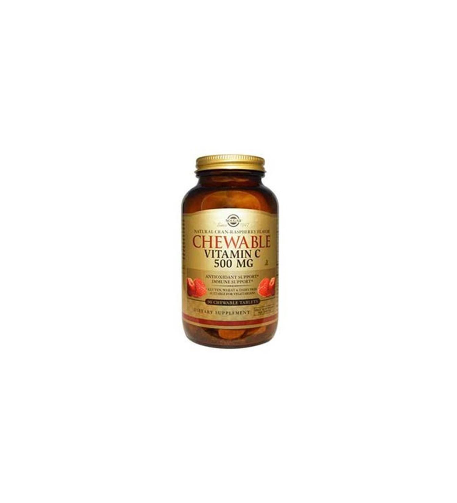 Solgar Chewable Vitamin C 500 Mg 90 Tablets