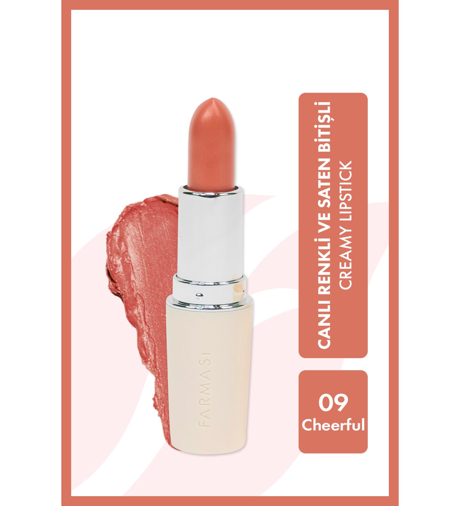 Farmasi Creamy Lipstick 09 Cheerful 4 gr - Buy Online on GoSupps.com