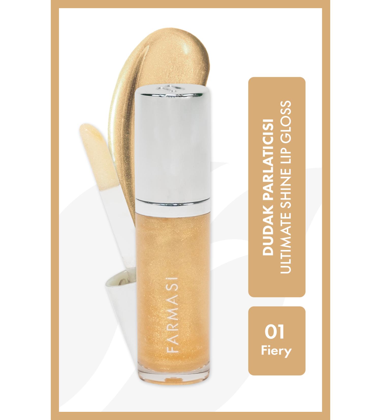 Farmasi Ultimate Shine Lip Gloss 01 Golden Topaz - Buy Online on GoSupps.com