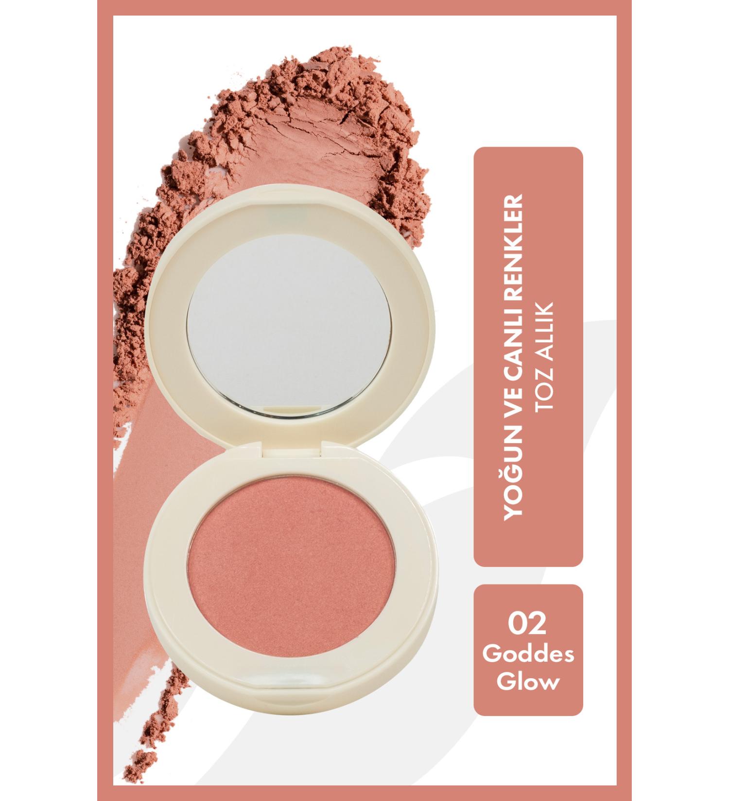 Farmasi Powder Blush 02 Goddess Glow