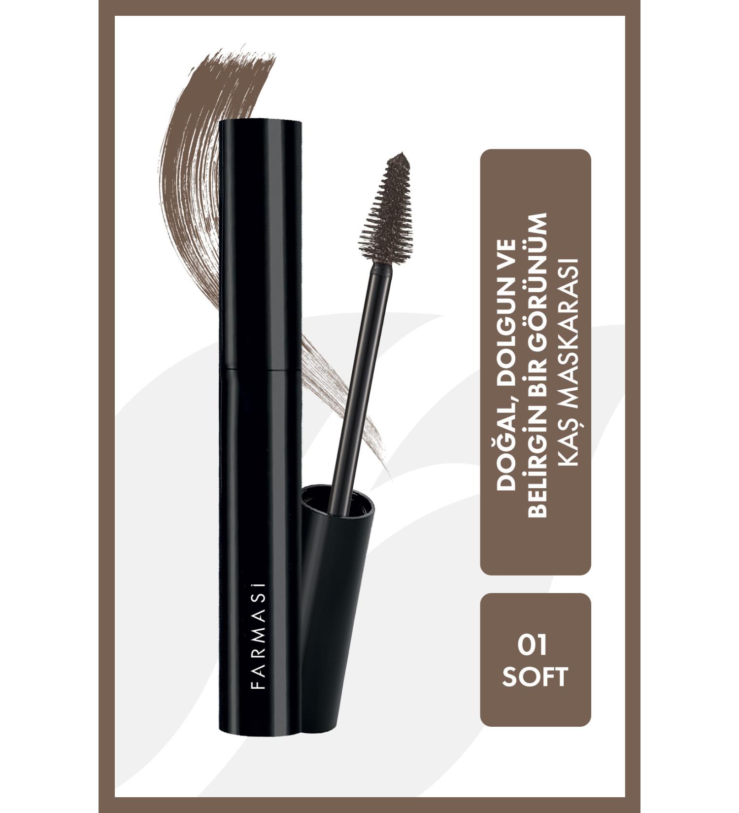 Farmasi Eyebrow Mascara Soft Brown 5 ml