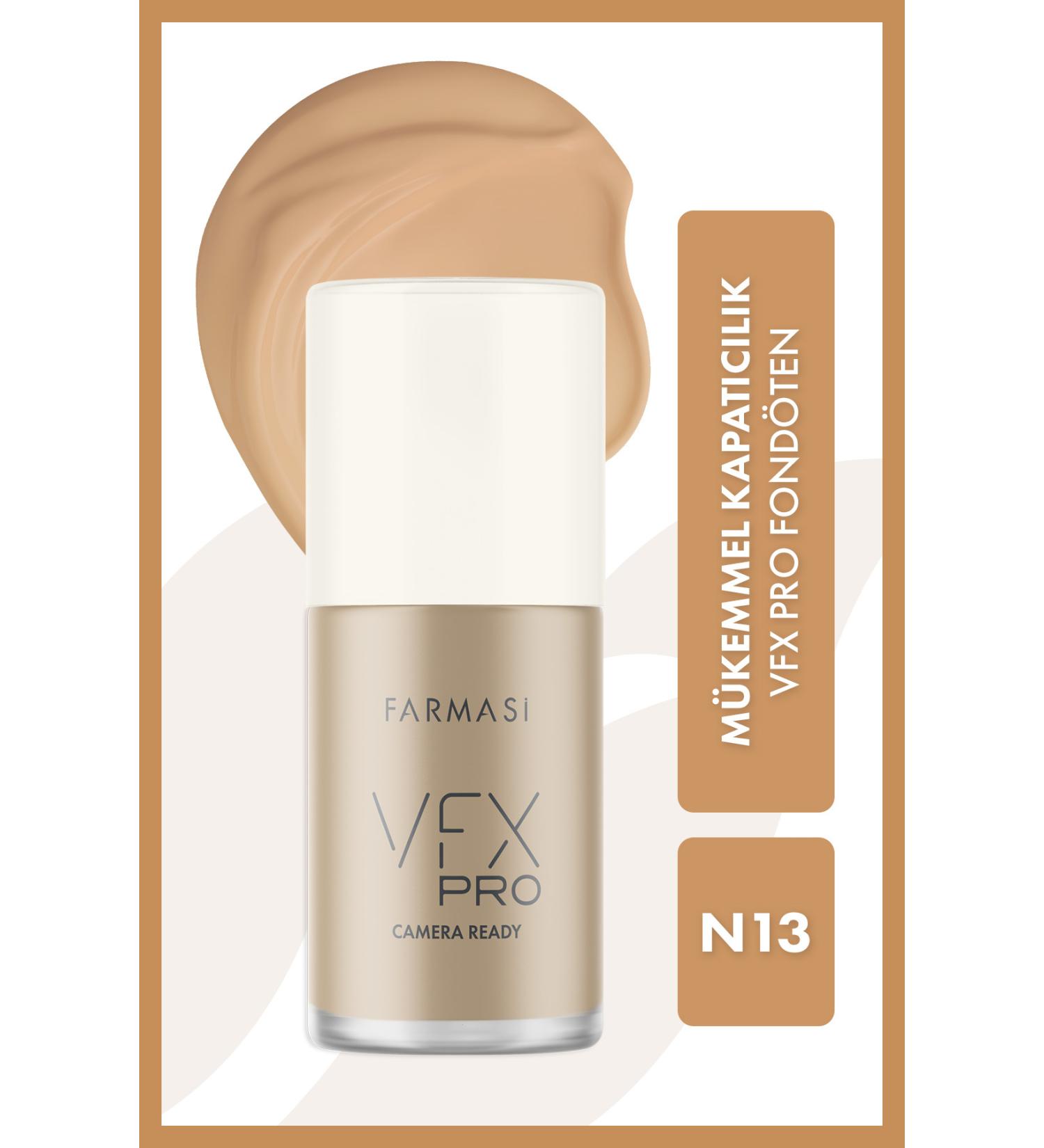 Farmasi Vfx Pro Camera Ready Foundation N13 30 Ml