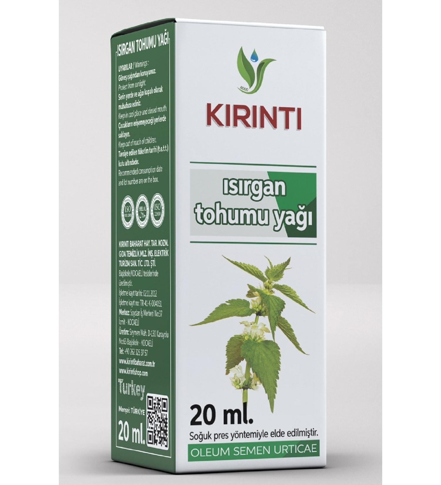 KIRINTI 2000 Nettle Seed Oil 20 ml