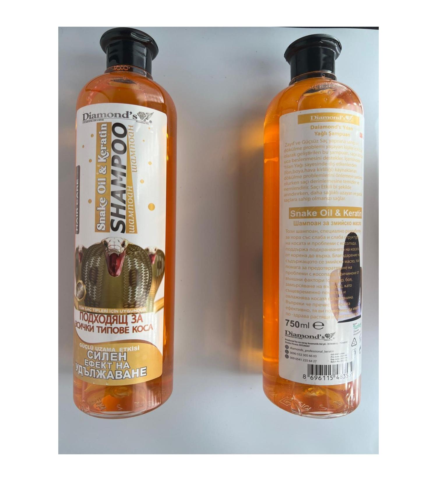 Lady Legant Beauty Snake Oil & Keratin Shampoo / Shampoo / Hair Care