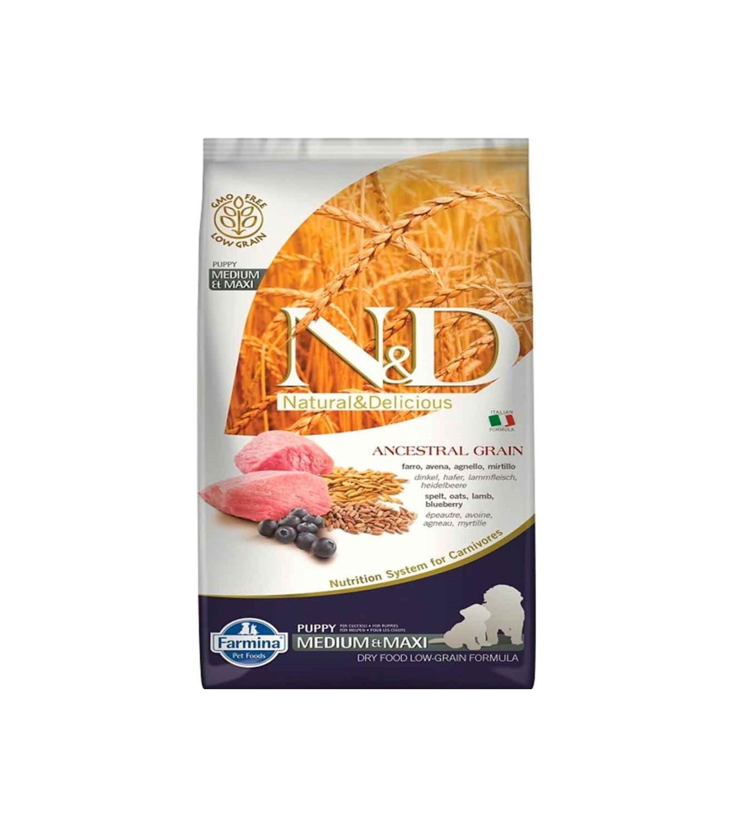 N & D Nd Low Grain Lamb Puppy Food 12 Kg