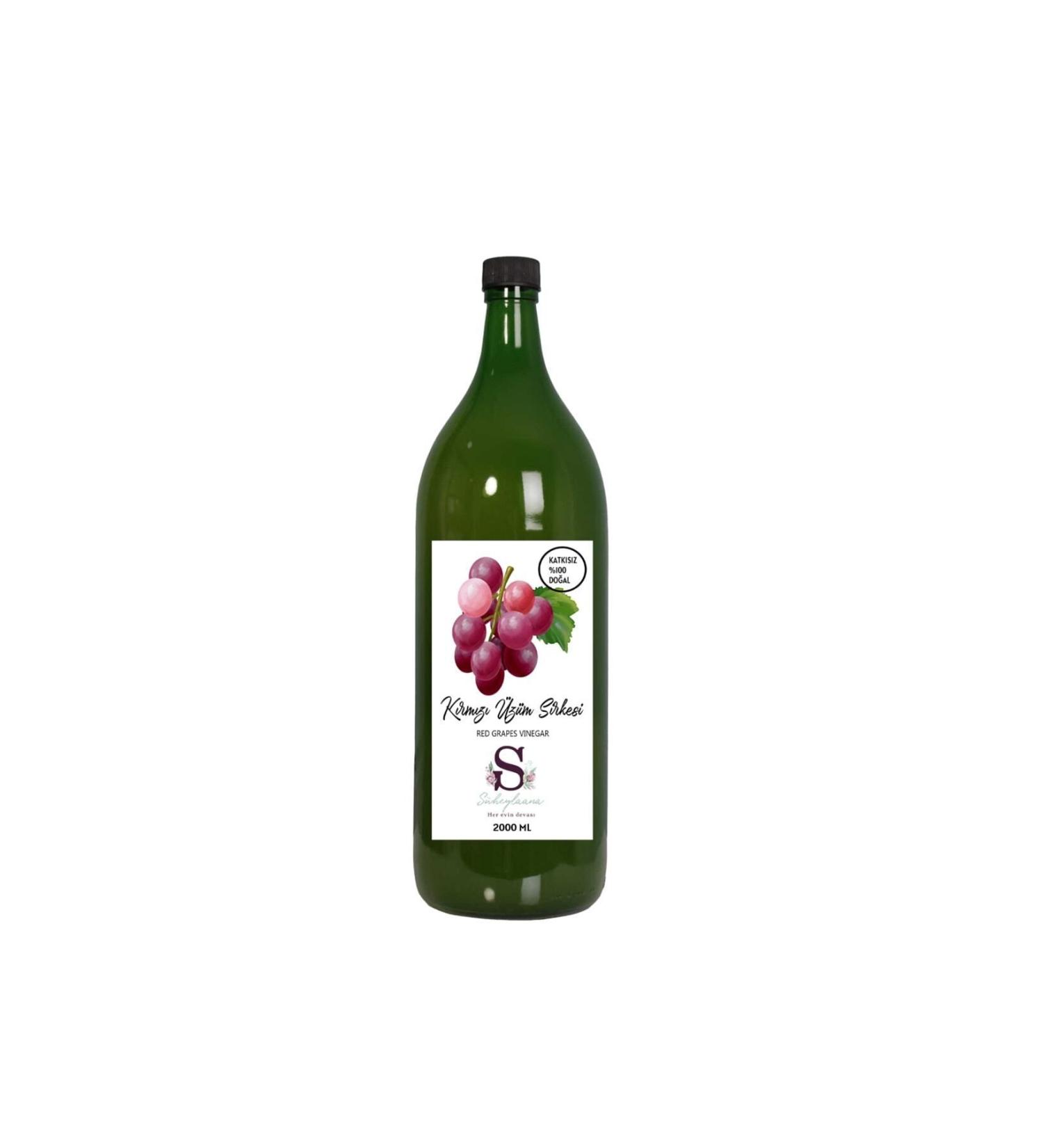 Suheylaana Natural Red Grape Vinegar 2000 Ml