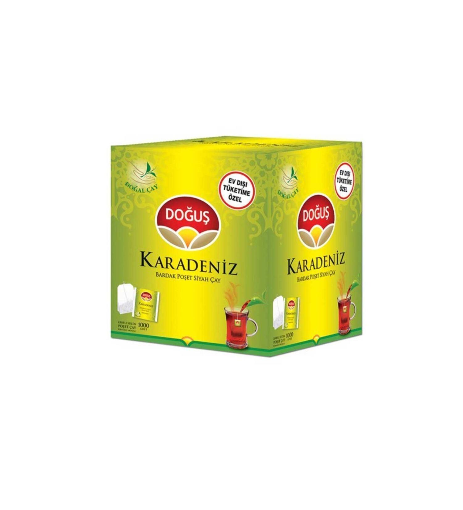 Dogus Black Sea Tea Bag Cup 1000's