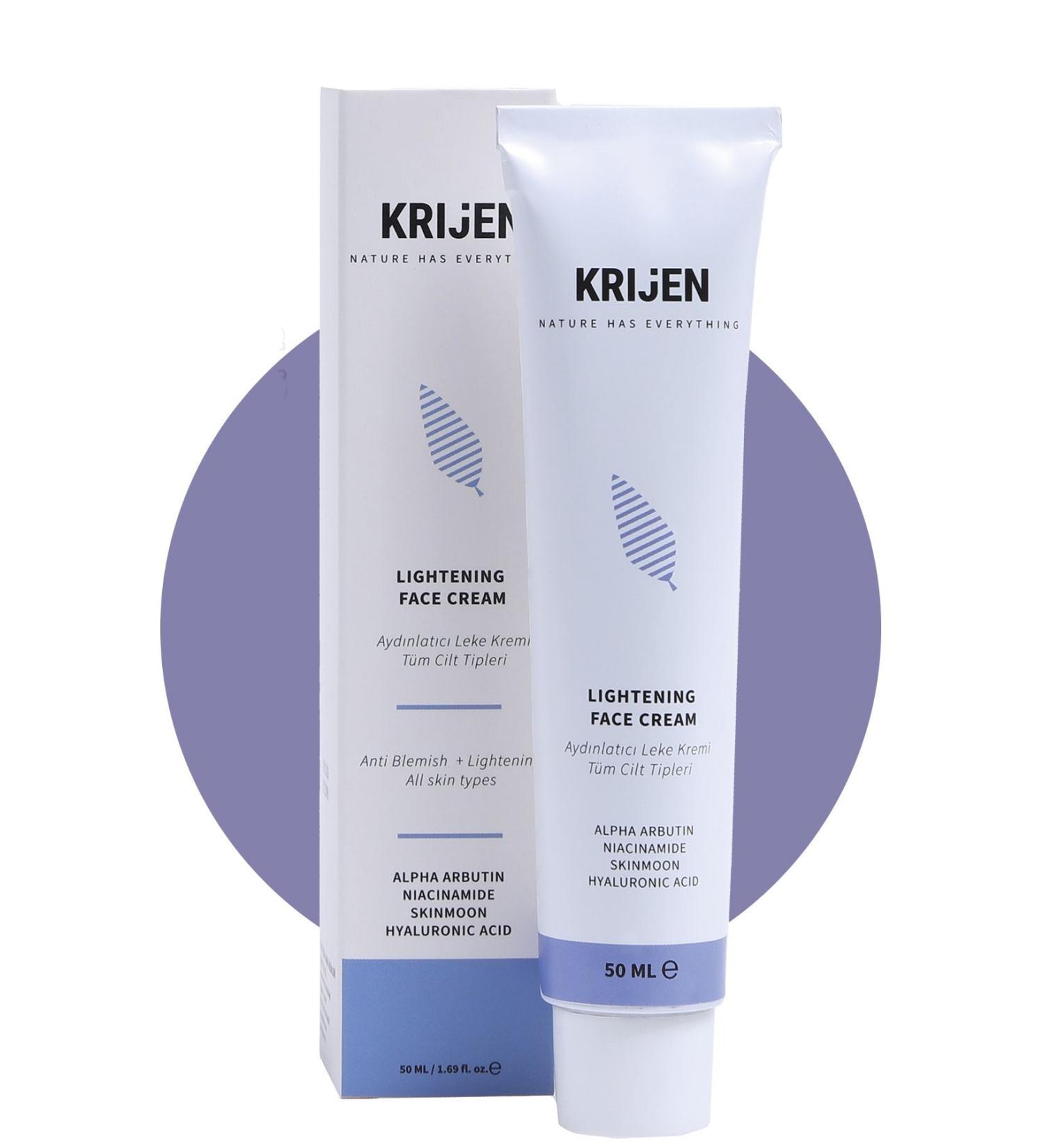 Krijen Arbutin + Niacinamide | Brightening Blemish Cream 50 Gr - All Skin Types