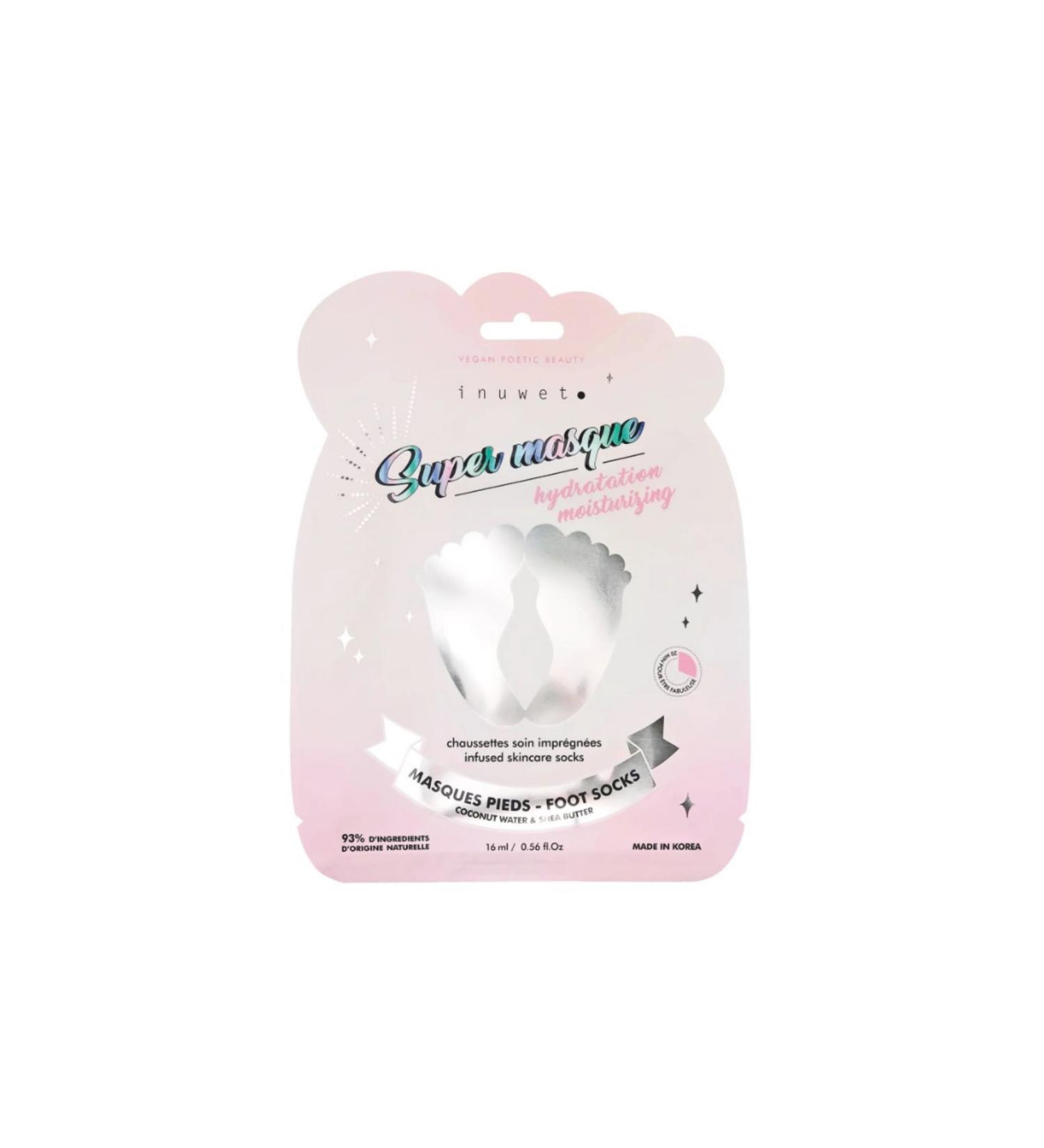 Inuwet Masque Pieds Hydratats - Foot Care Mask