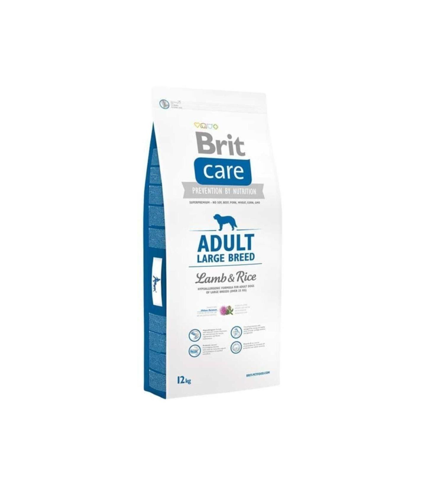 Brit Care Hypo-allergenic Lamb Large Breed Adult Dog Food 12 kg