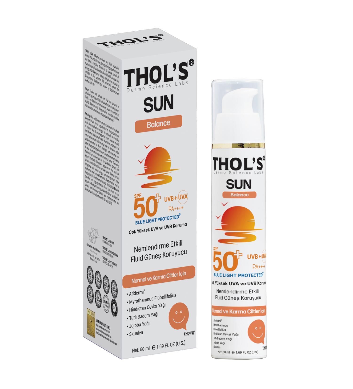 THOLS THOL'S CREAM Balance (TB20) Fluid Care Cream - 50 ml Normal and Combination Skin