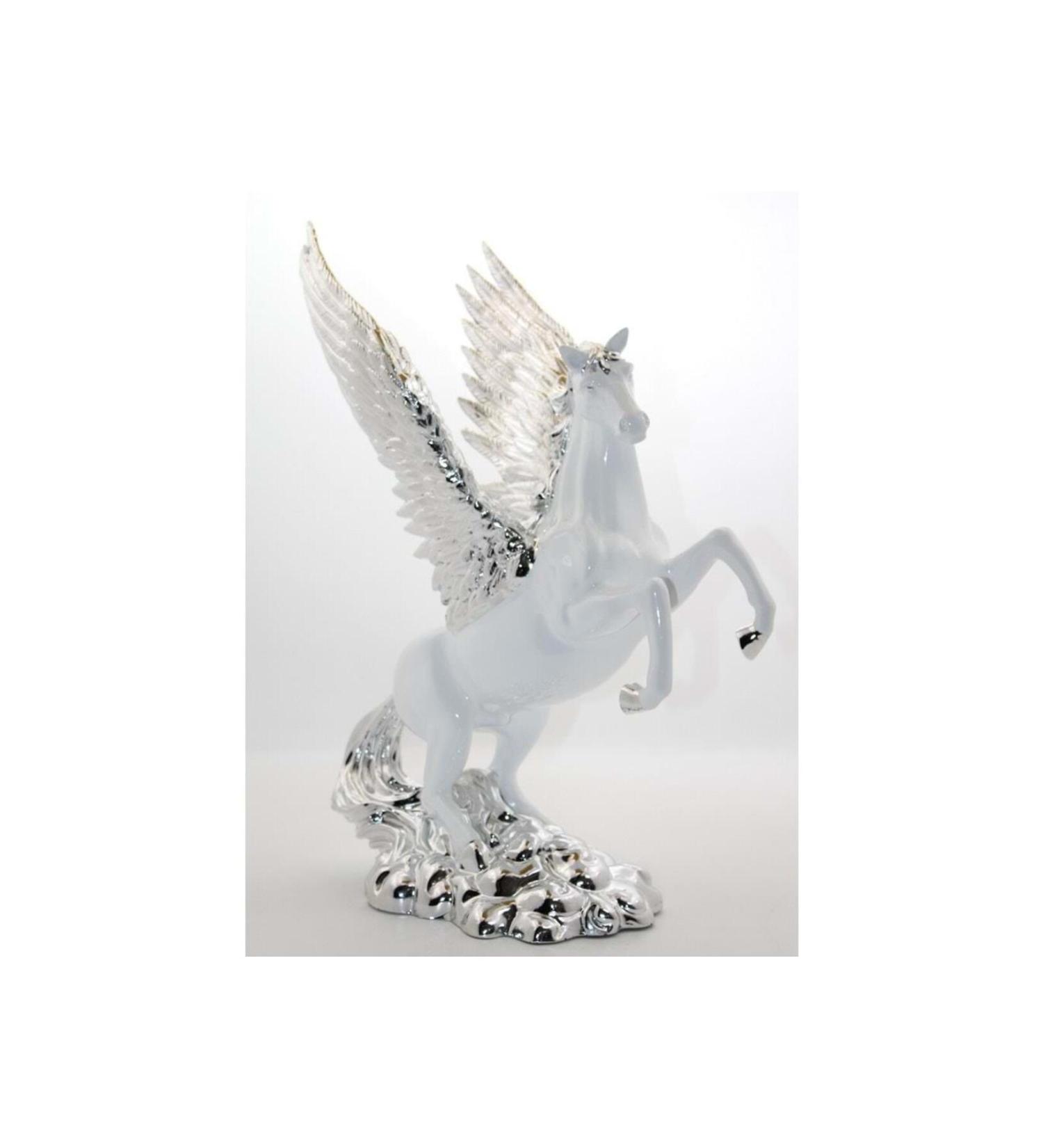 HBPAVM Polyester Winged Horse Figure Figurine