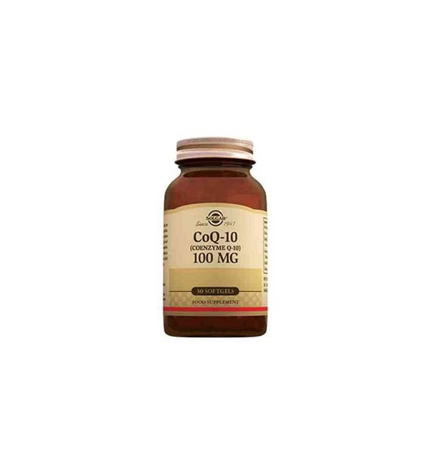 Solgar Coenzyme Q-10 100 Mg 30 Capsules