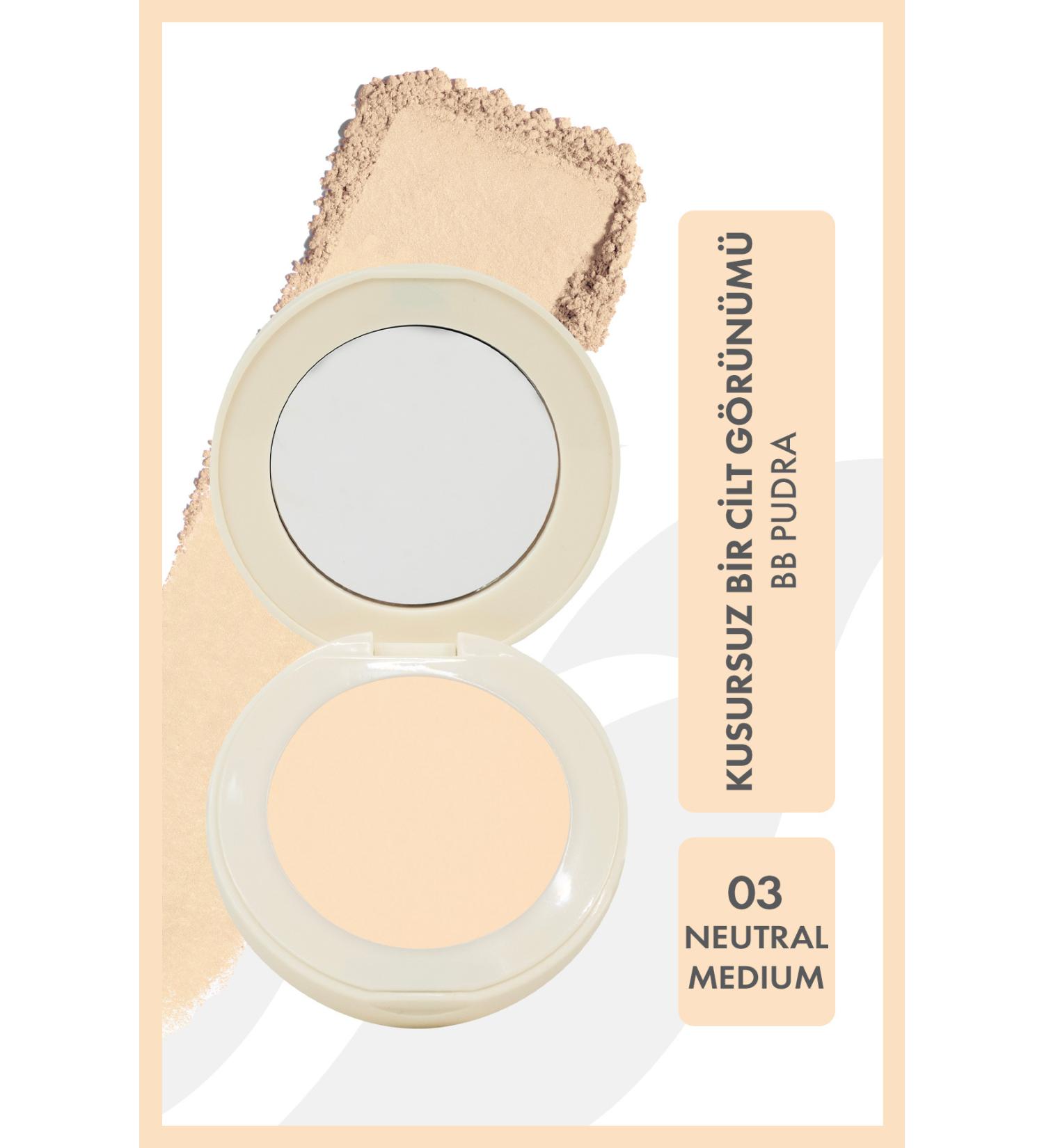 Farmasi Bb Powder 03 Neutral Medium 12 gr