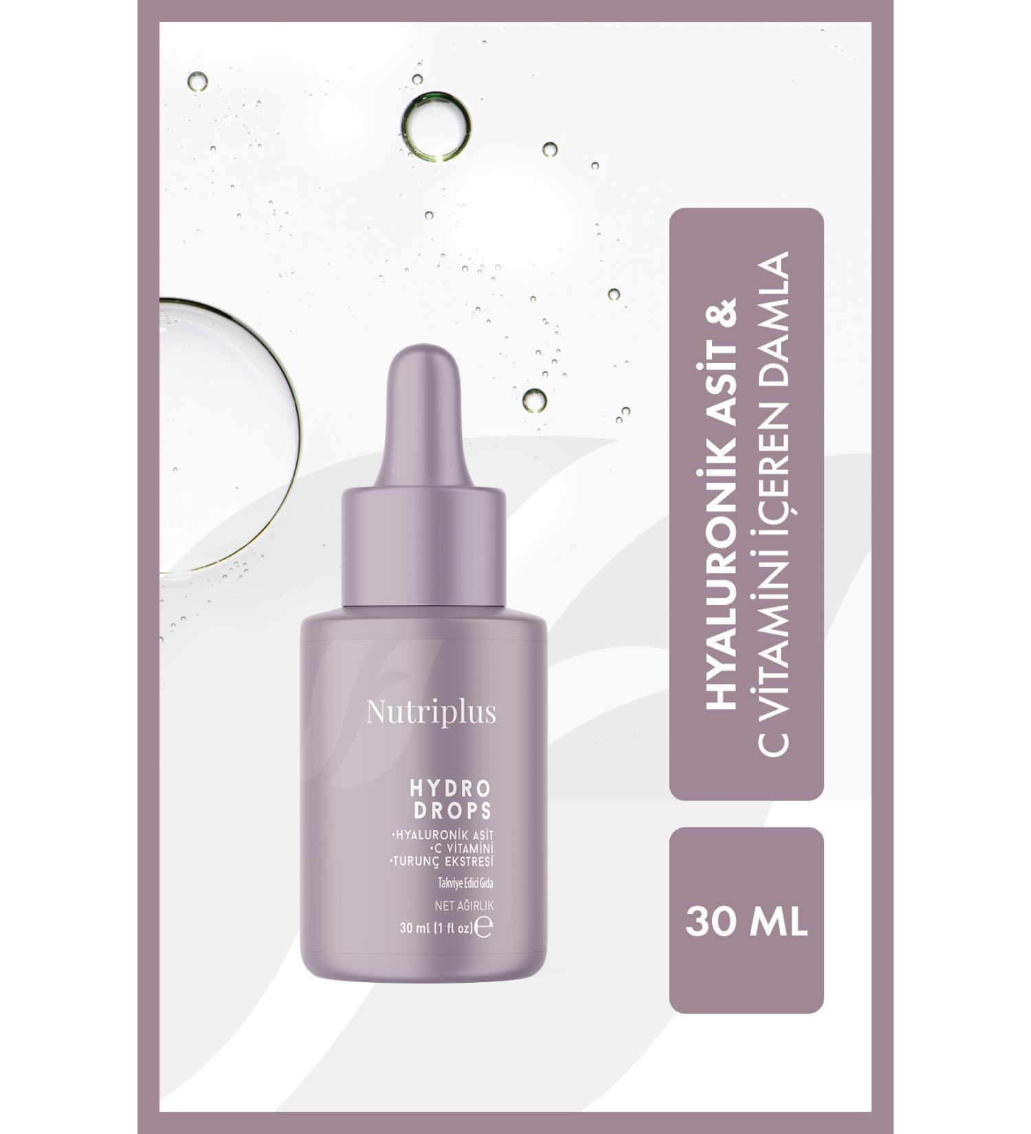 Farmasi Nutriplus Hydro Drops Hyaluronic Acid & Vitamin C 30 ml