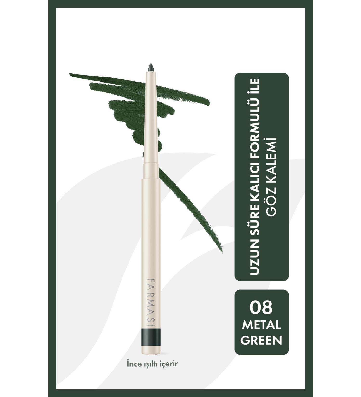 Farmasi Lift Eyeliner 08 Metalgreen