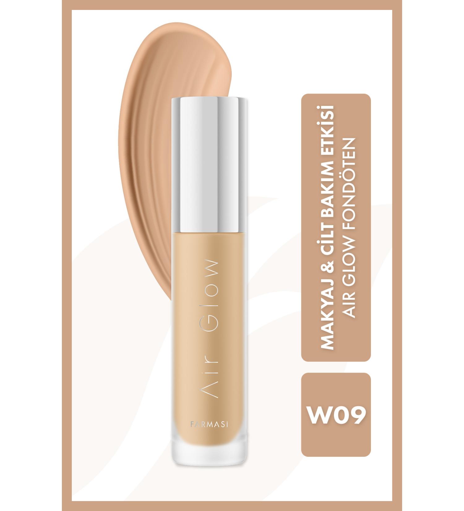 Farmasi Air Glow Foundation W09
