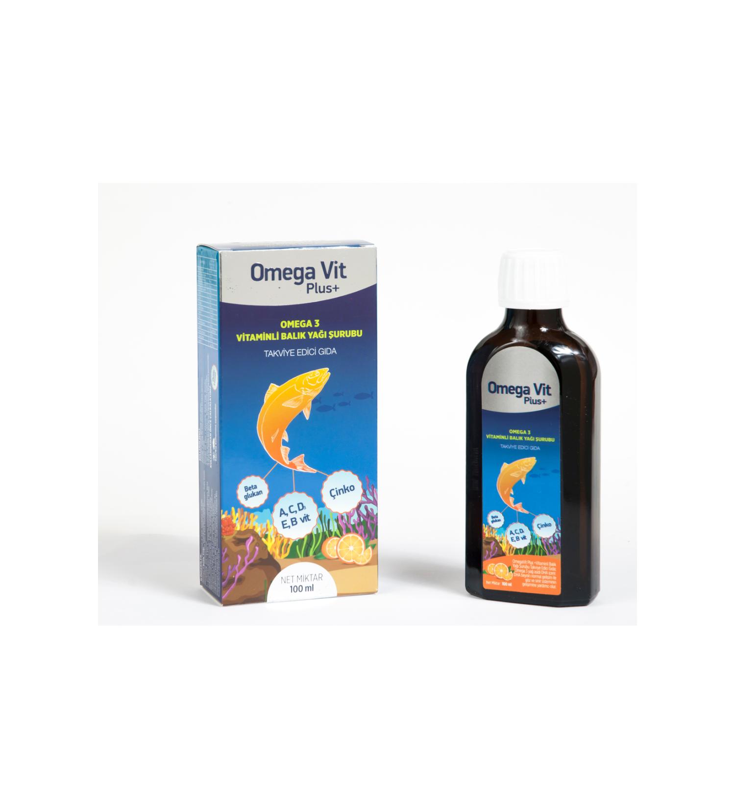 omega vit plus fish oil 100 ml