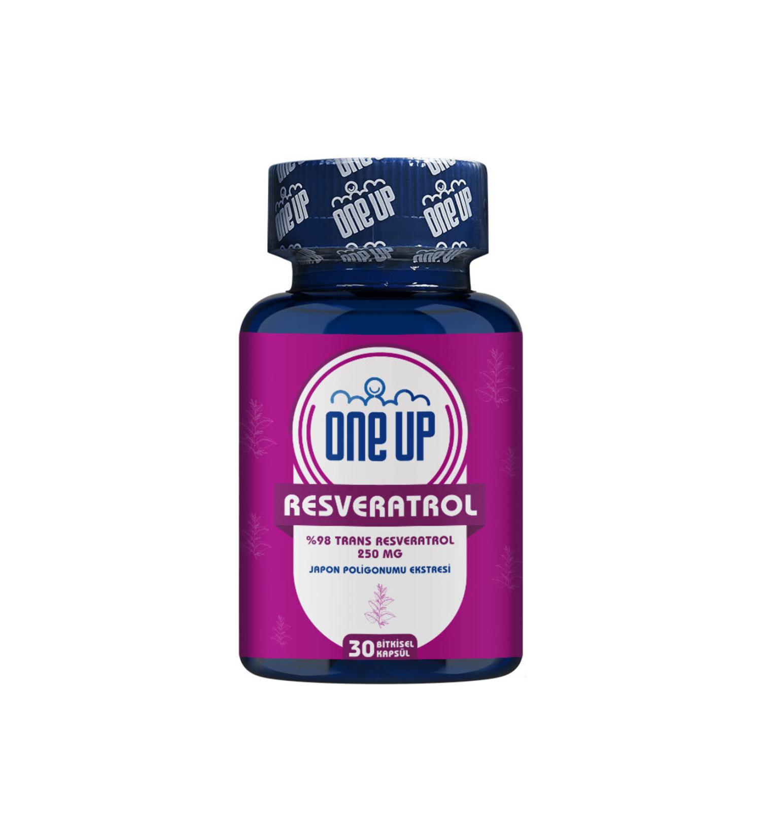 One Up Resveratrol 30 Capsules - Buy Online on GoSupps.com