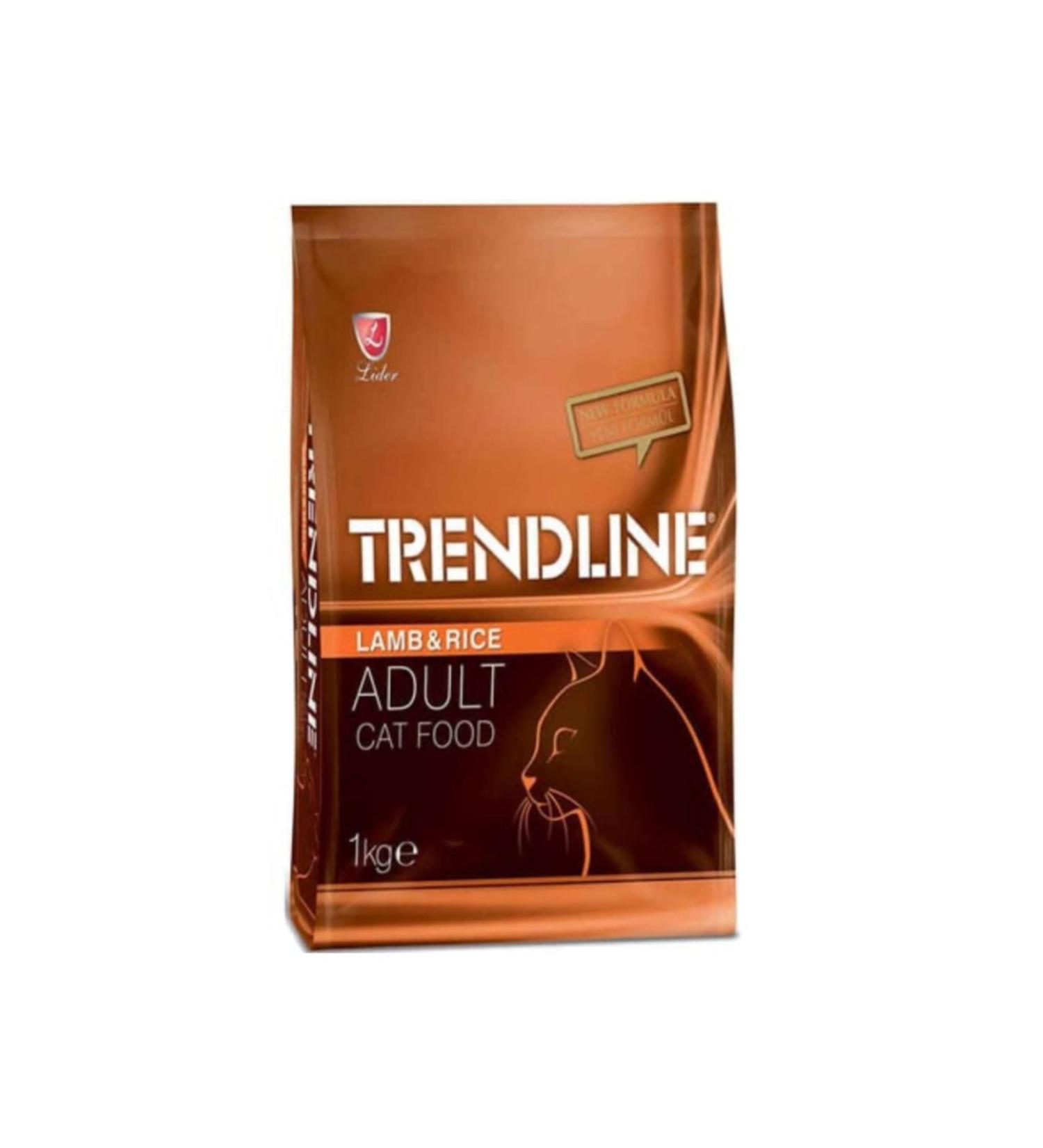 Trendline Lamb and Rice Adult Cat Food 1 Kg