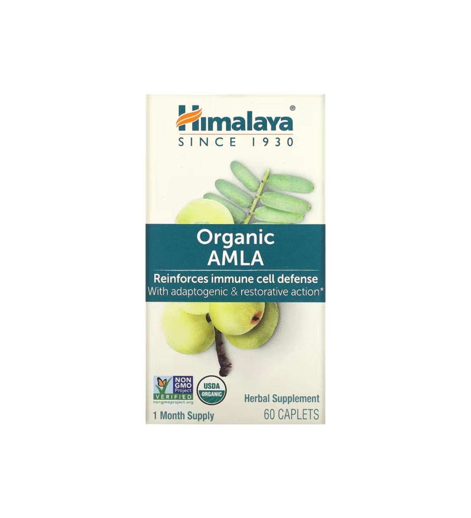 Himalaya Organic Amla 60 Caplets