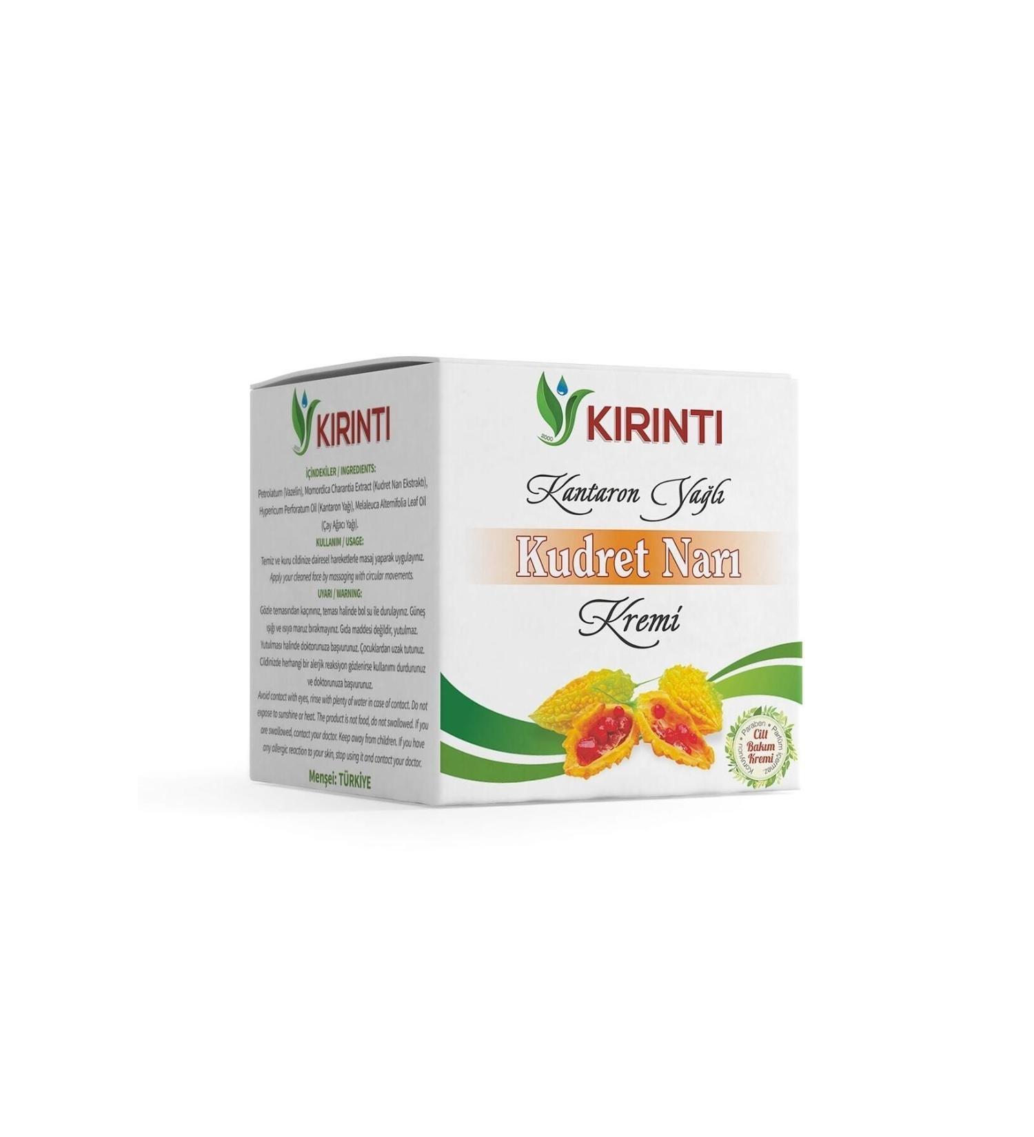 KIRINTI 2000 St. John's Wort Oil Bitter Melon Cream 30 G.