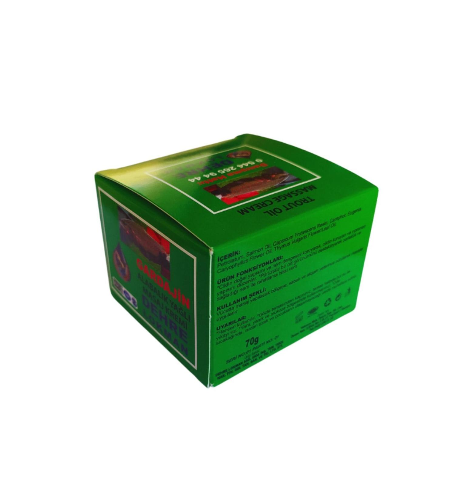 Dehre Lokman Gardajin Trout Oil Cream 70 gr