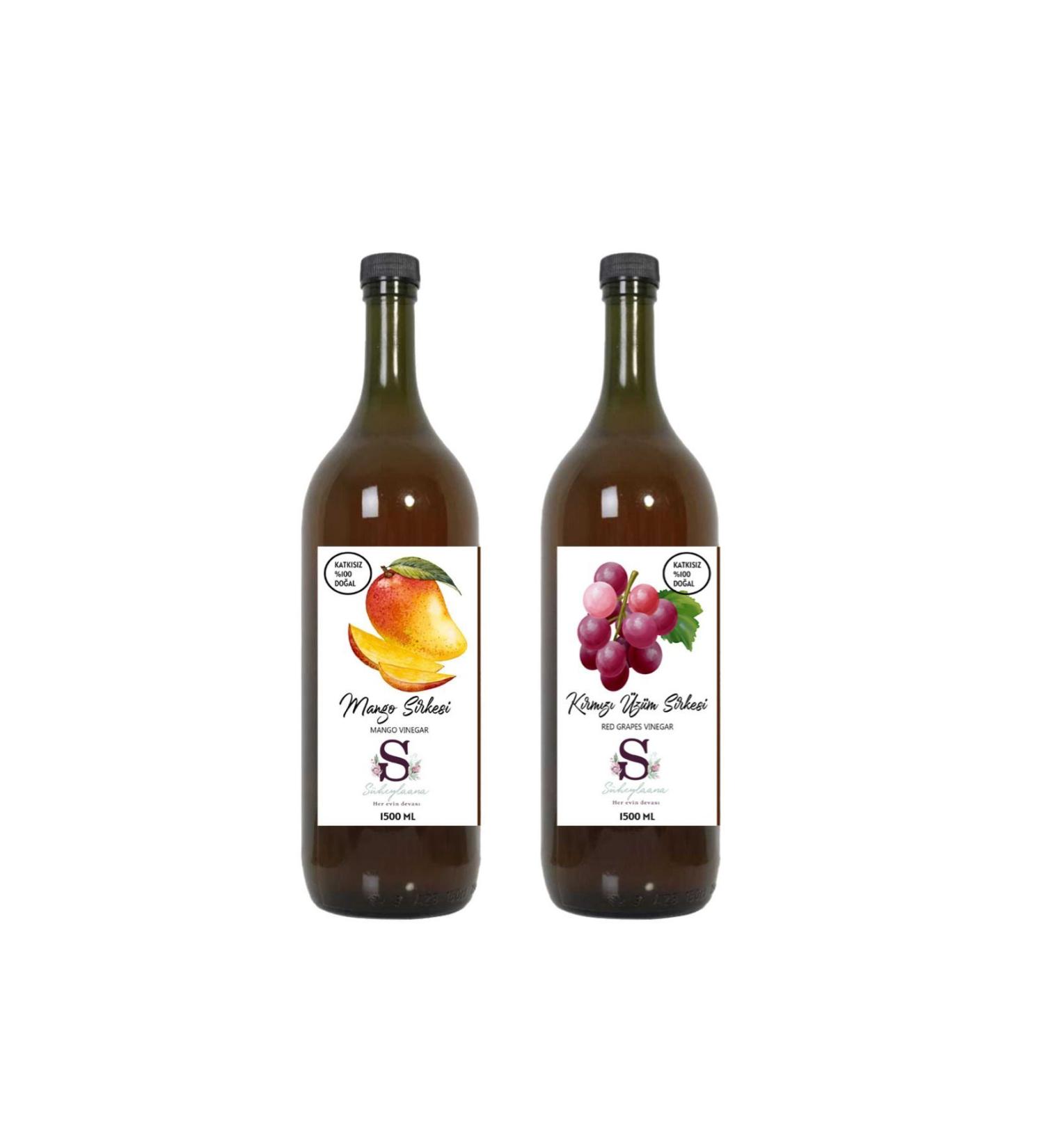 Suheylaana Natural Mango and Red Grape Vinegar 1500 ml