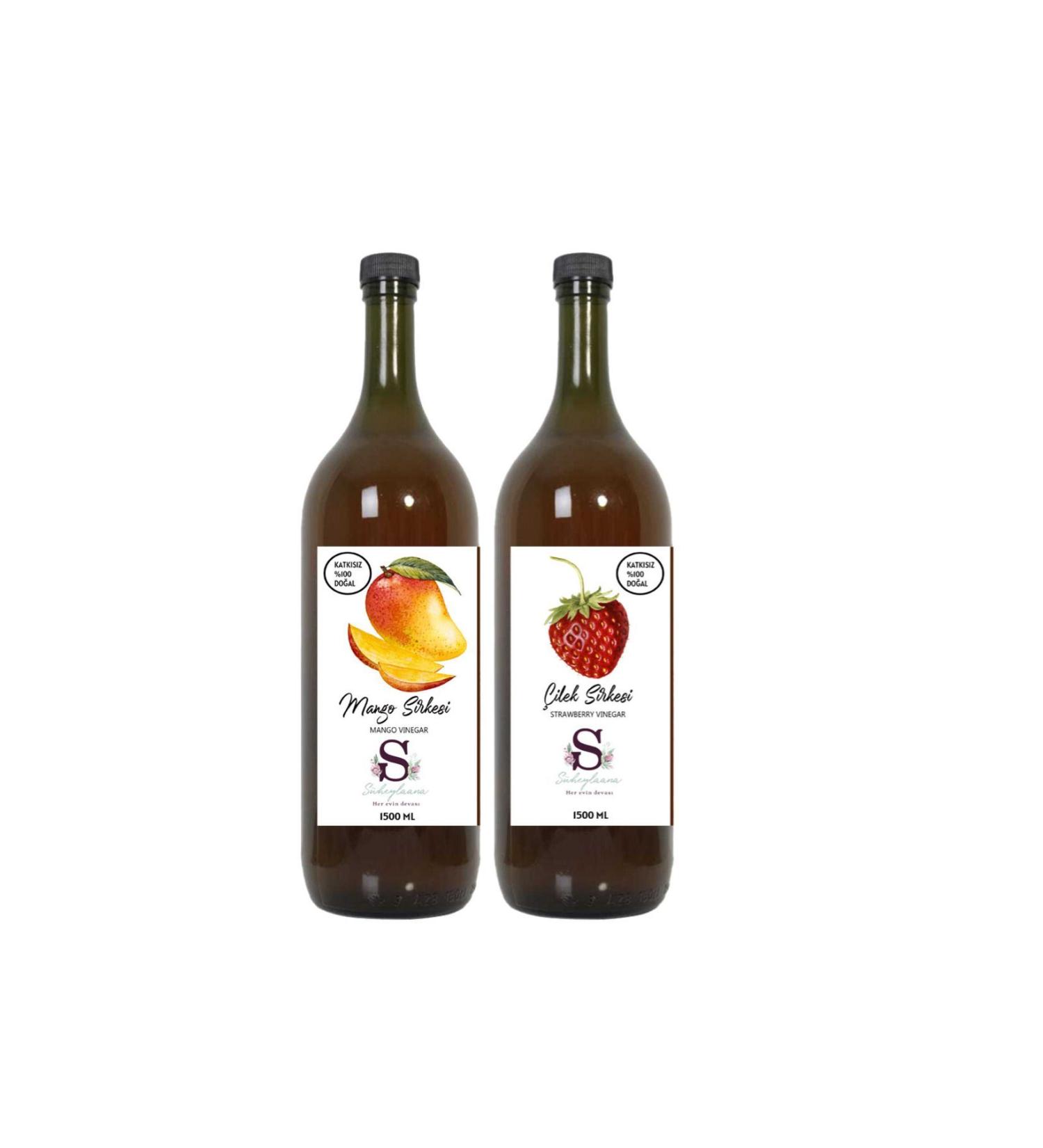Suheylaana Natural Mango and Strawberry Vinegar 1500 ml