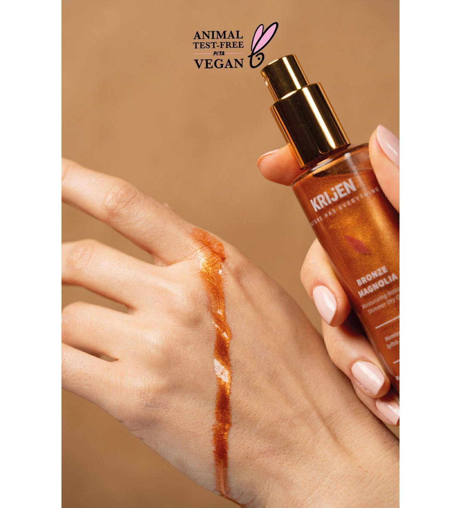 Krijen Moisturizer & Shimmer Dry Hair and Body Oil 50 Ml - Moisturizer & Shimmer Dry Oil 50 Ml - Buy Online on GoSupps.com