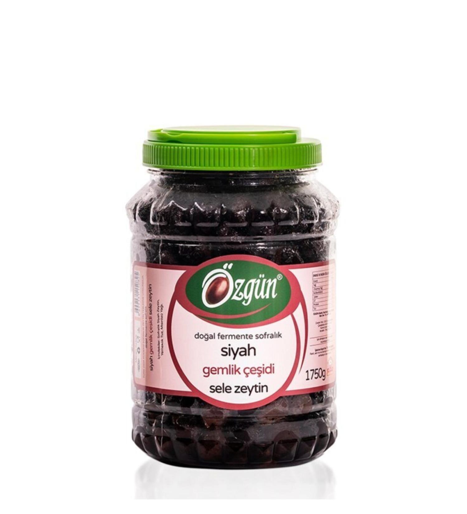 ORIGINAL OLIVE & OLIVE OIL (2022-2023 NEW CROP) 2 Pet Gemlik Black Saddle Olives (LARGE)