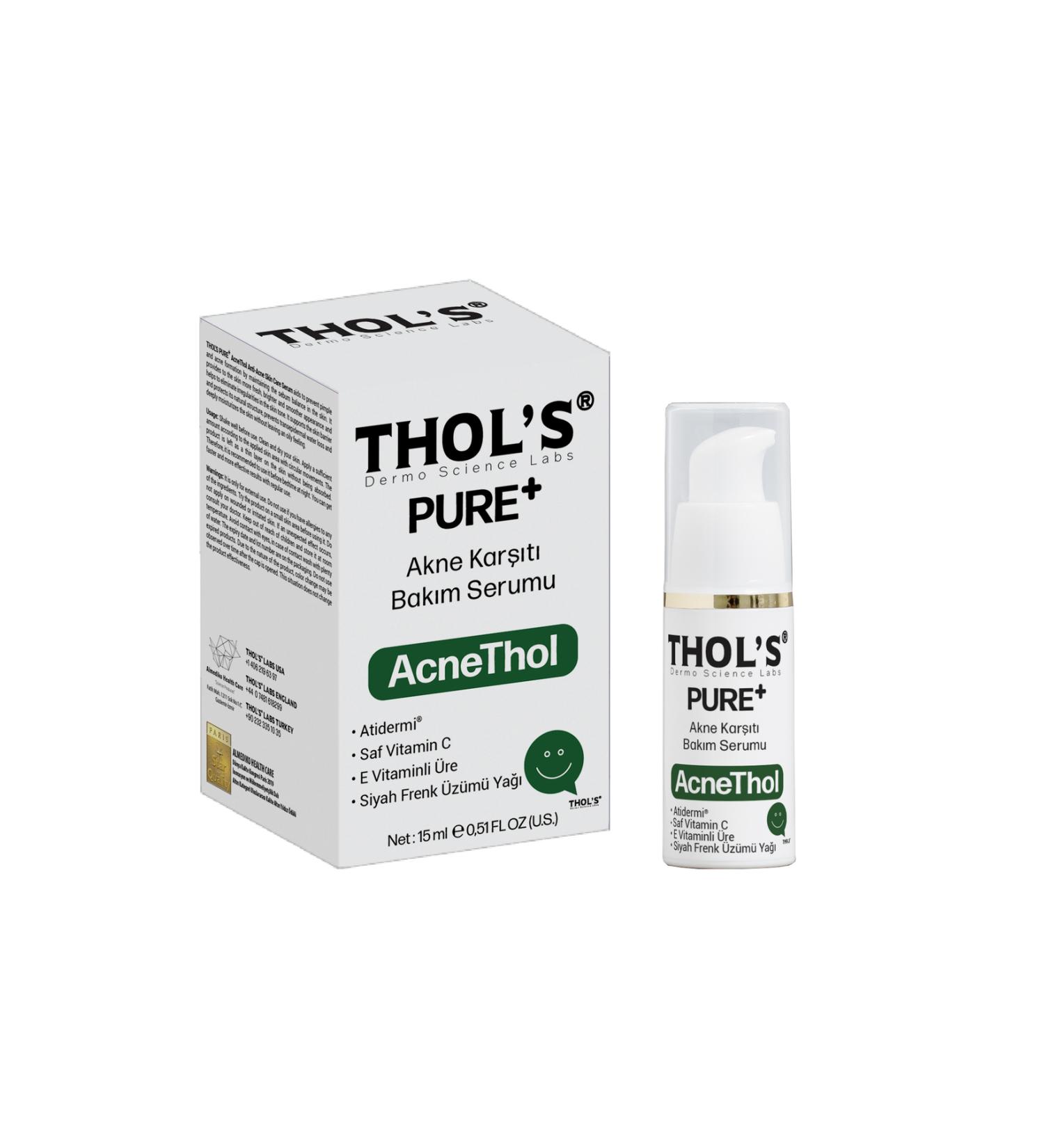 THOLS PURE+ AcneThol - Anti-Acne Care Serum - 15 ml