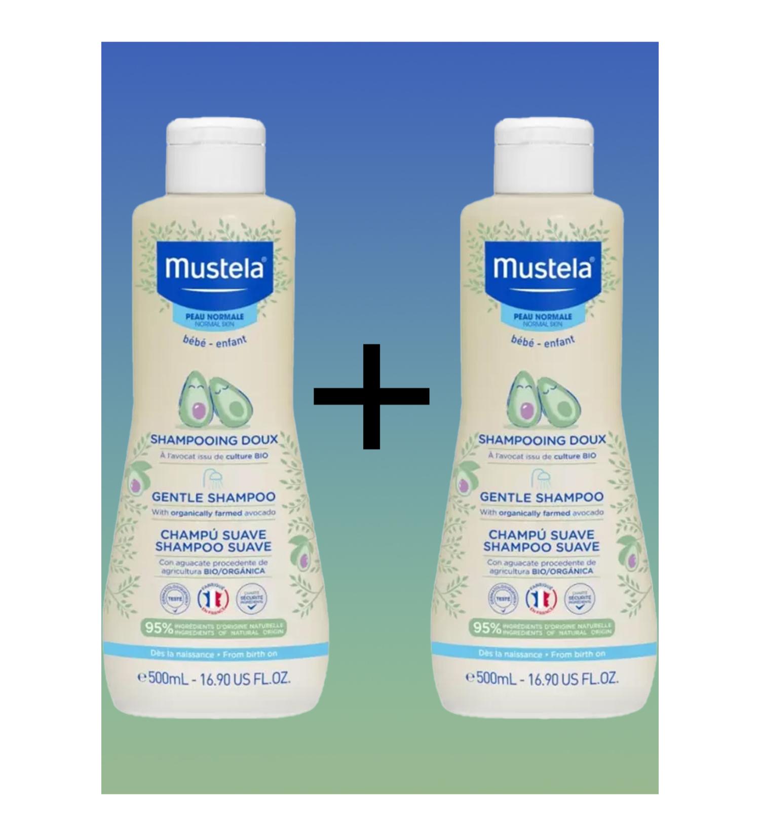 Mustela Gentle Chamomile Essence Shampoo 500 ml X2
