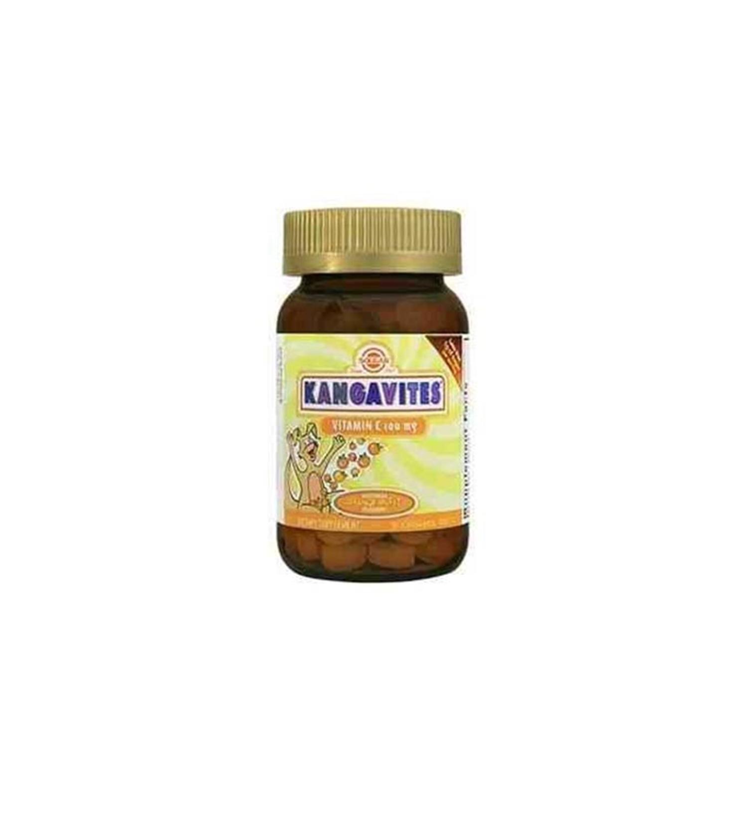 Solgar Kangavites Vitamin C 100 Mg