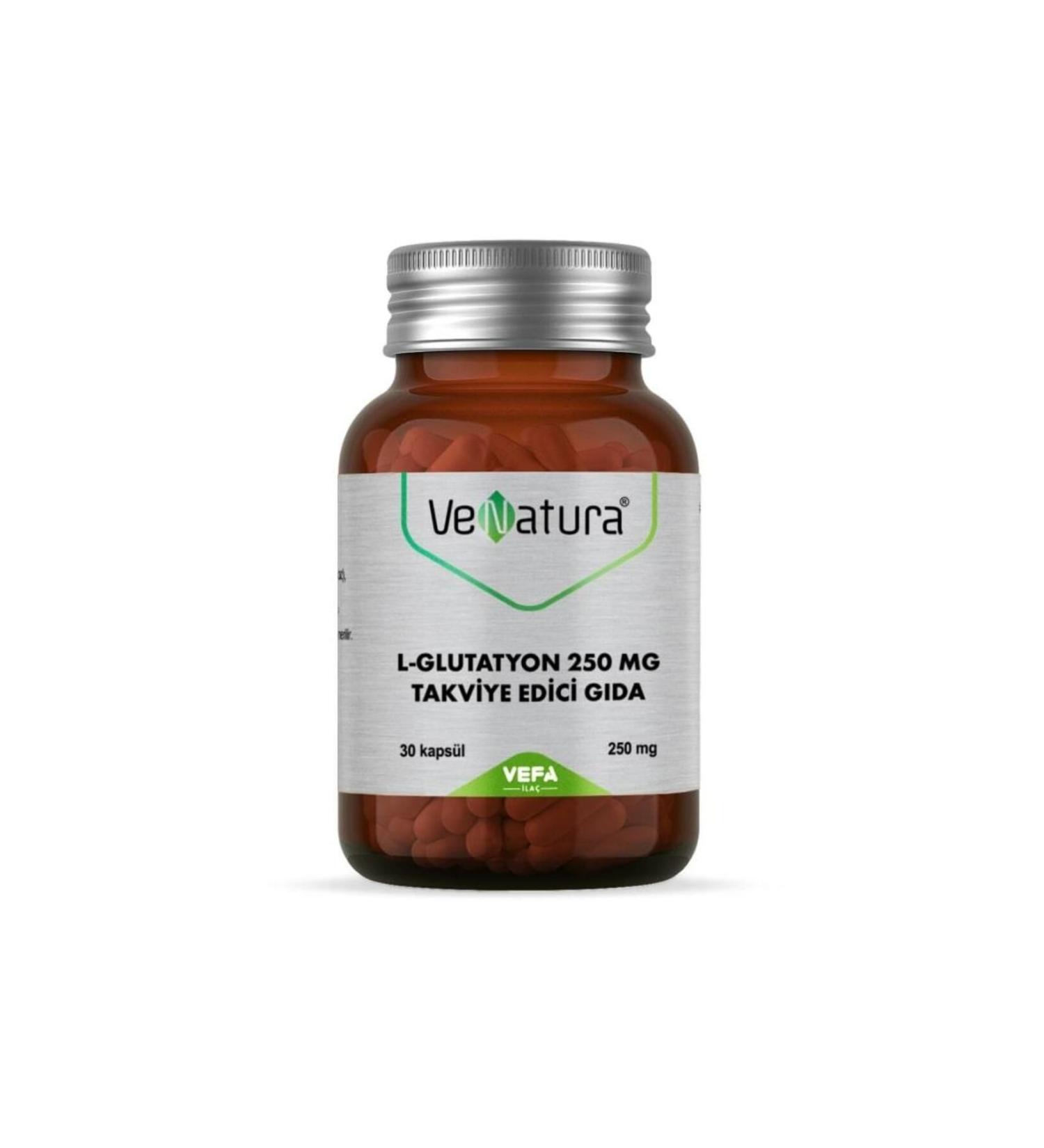 Venatura L-glutathione 250 Mg 30 Capsules