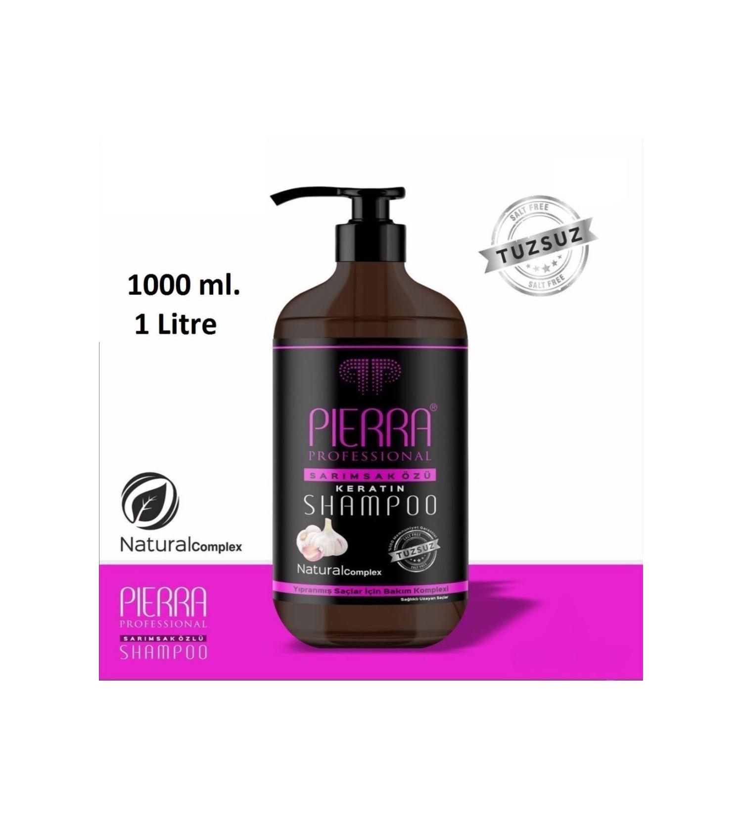 P ERRA Garlic Oil Salt-Free Care Shampoo 1000ml - 1 Liter - Buy Online on GoSupps.com