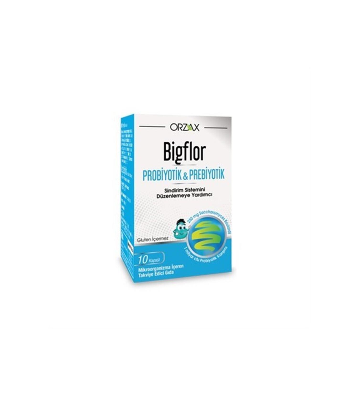 Ocean Bigflor 10 Capsules Probiotic & Prebiotic