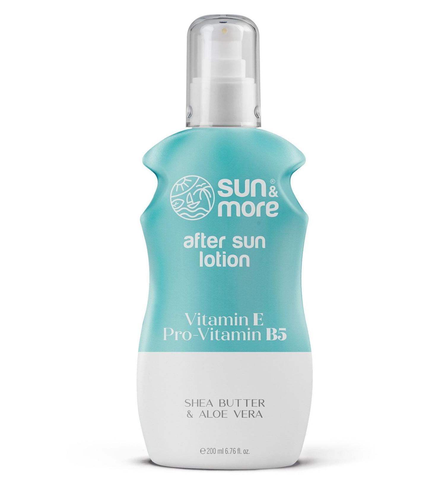 Sun&More Vitamin After Sun Refreshing Cream - Vitamin E Pro-vitamin B5 | 200 ml - Buy Online on GoSupps.com